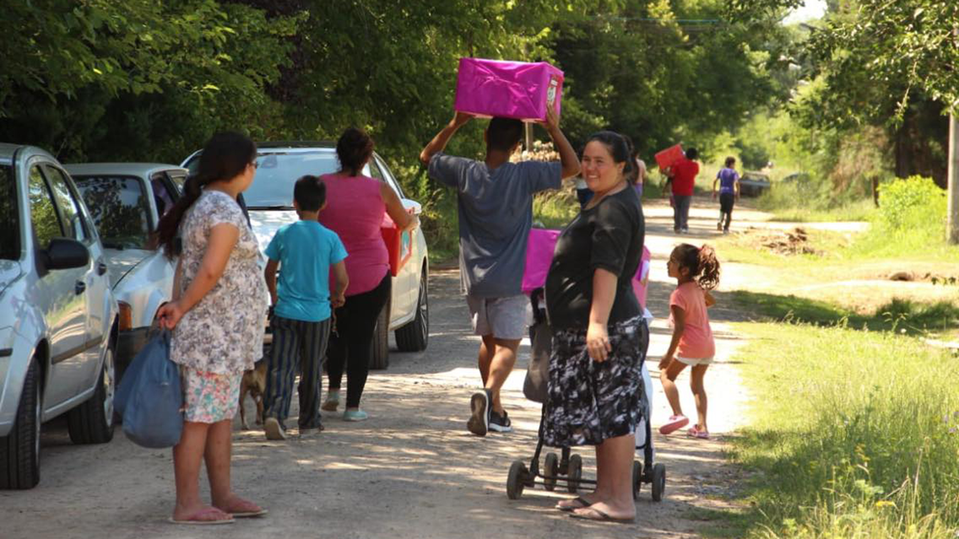 NaviDar ya entregó las donaciones en distintos puntos del país.