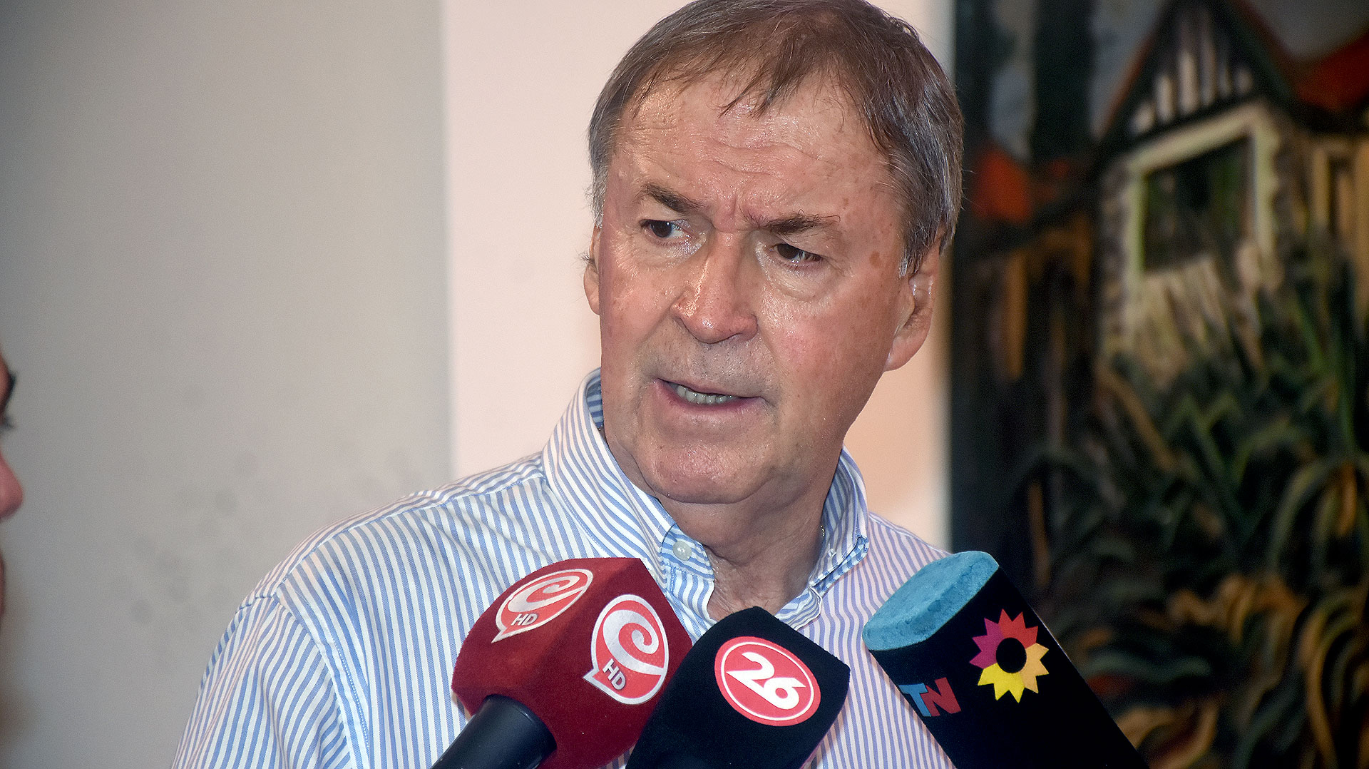 El mandatario cordobés fue el anfitrión de la jornada