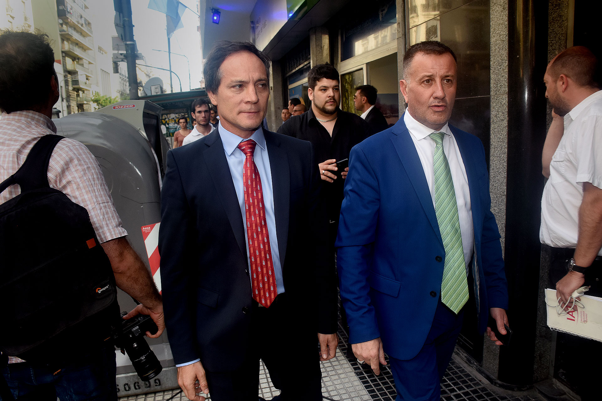 Los senadores Carlos Espínola y Julio Catalán Magni