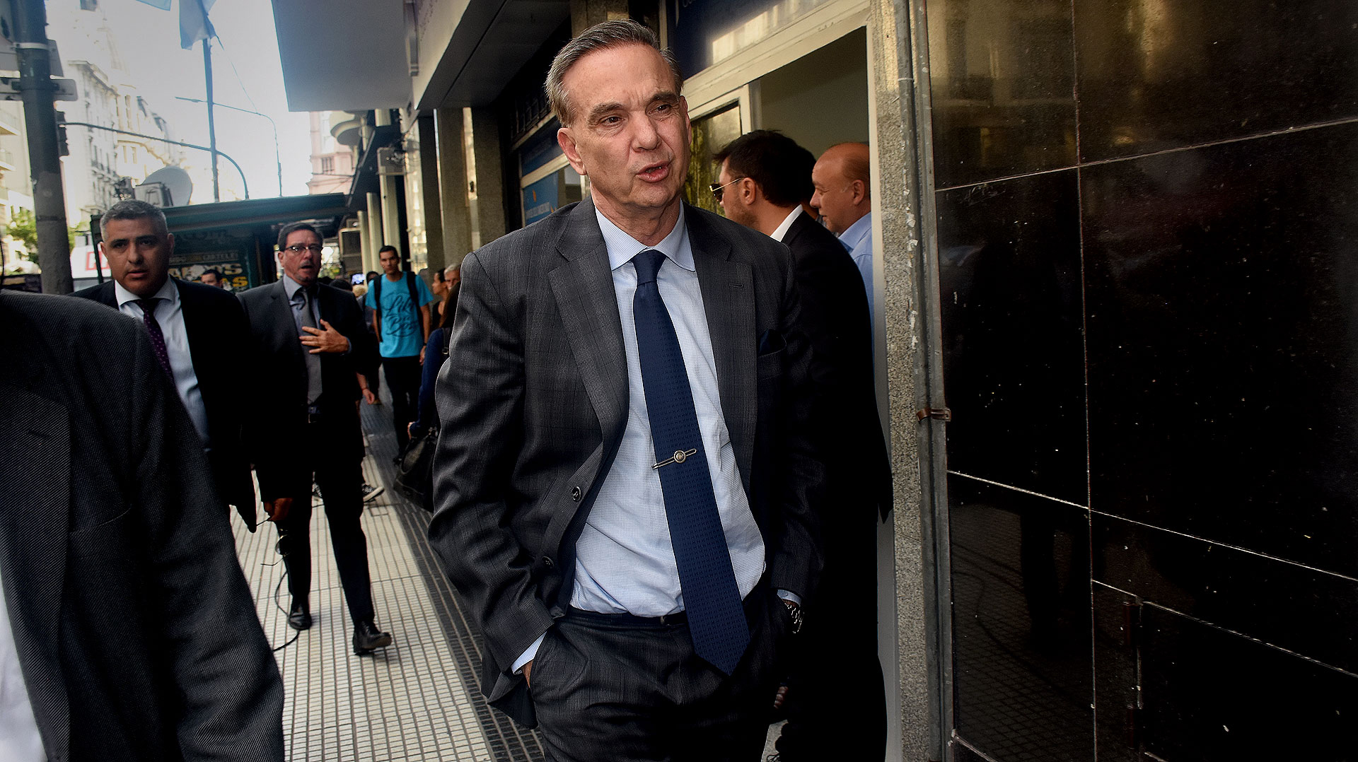 El senador Miguel Pichetto