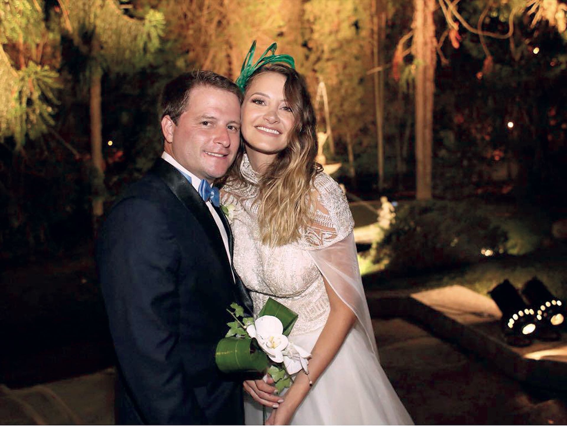 El subsecretario de Asuntos Municipales bonaerense se casó con la modelo y conductora Melina Gadano. En la fiesta participaron colegas políticos del novio, tanto oficialistas como de la oposición.