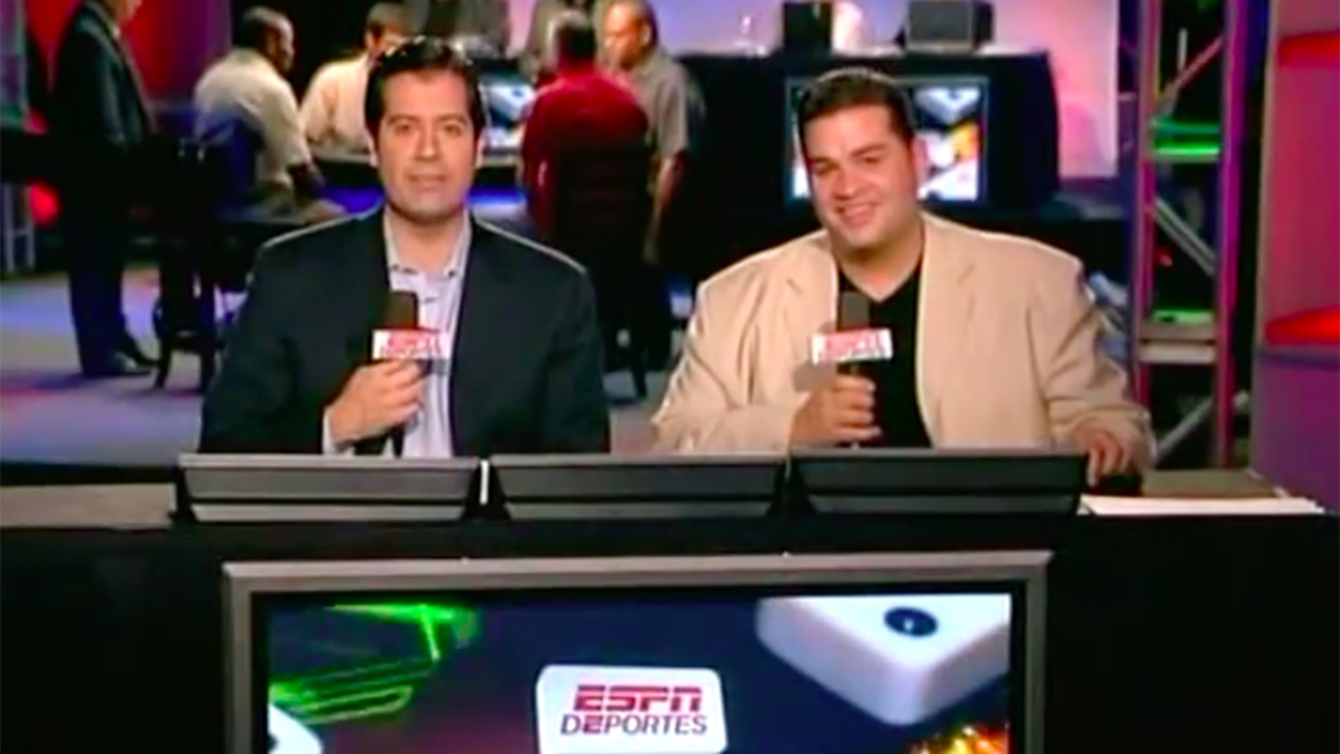 En 2005, en la primera transmisión que hizo ESPN del mundial de dominó