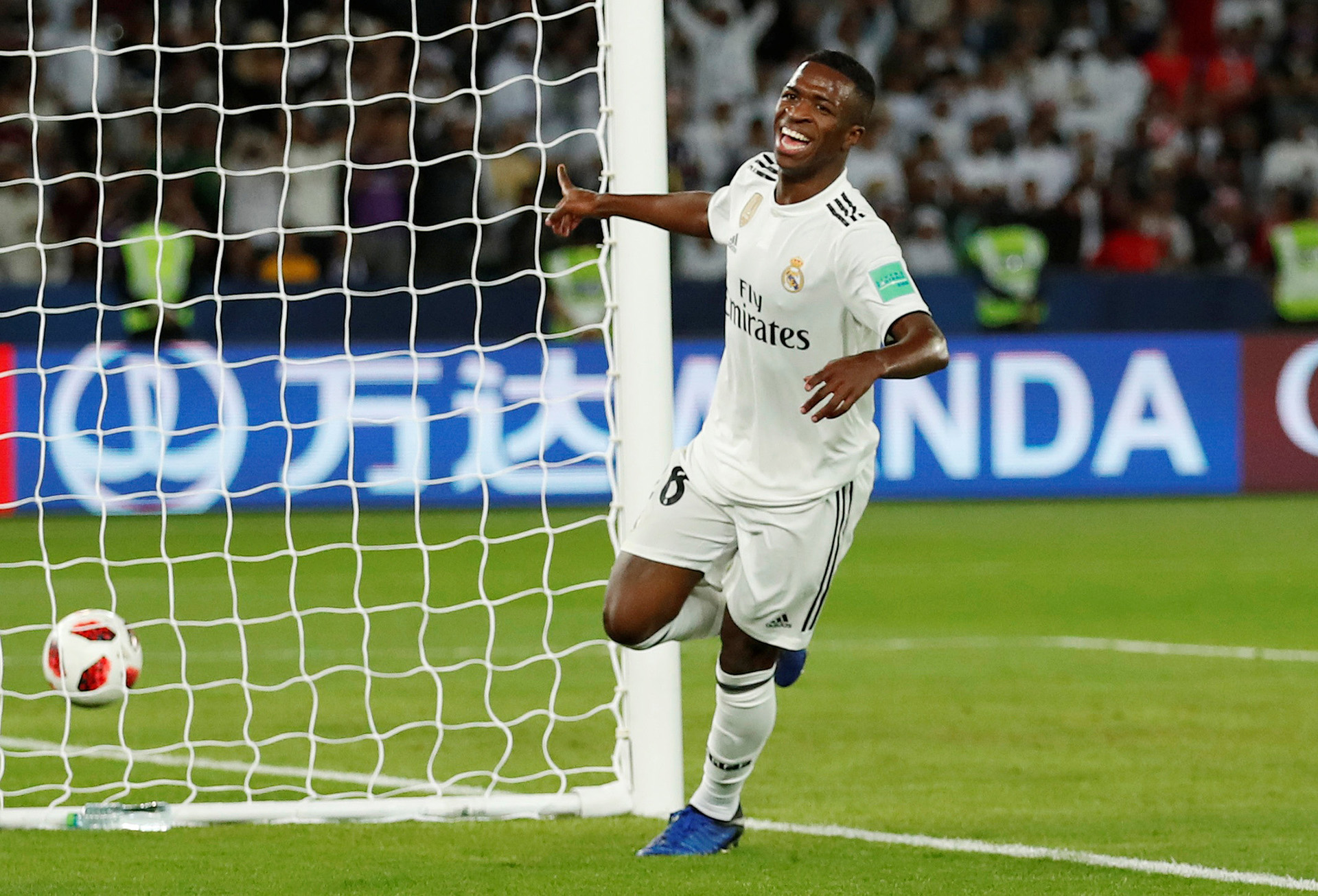 Vinicius tuvo tiempo para jugar en la final