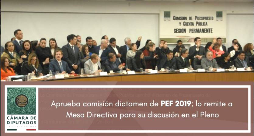 El Presupuesto de egresos 2019 le dará al gobierno de Andrés Manuel López Obrador 5 billones 838.000 millones de pesos
