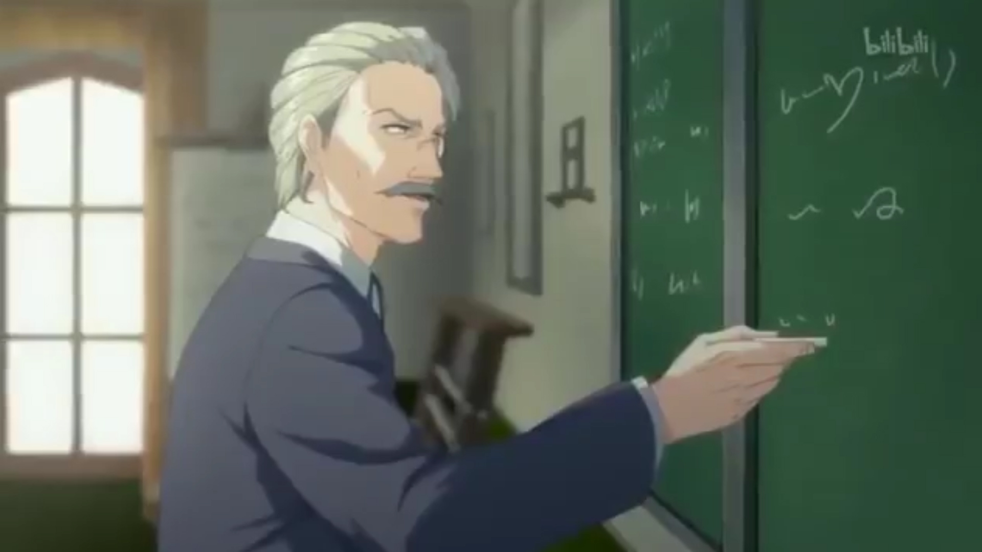 Karl Marx en el dibujo animado presentado por el régimen chino