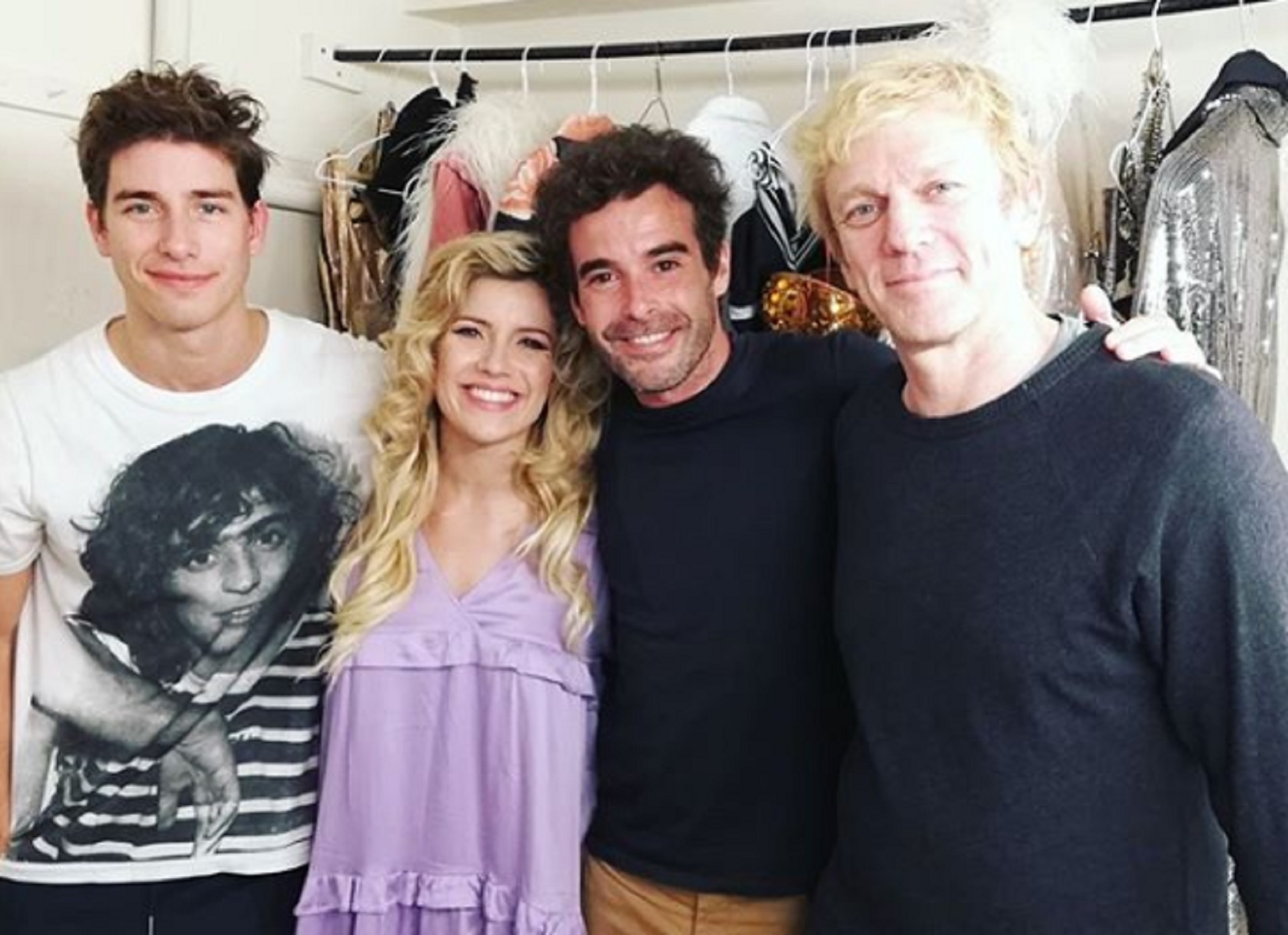 Nicolás Cabré asistió a la segunda función de Sugar el fin de semana en Mar del Plata y vio el debut de Victorio D’Alessandro en su reemplazo, a su novia Laurita Fernández y a Federico D’Elía