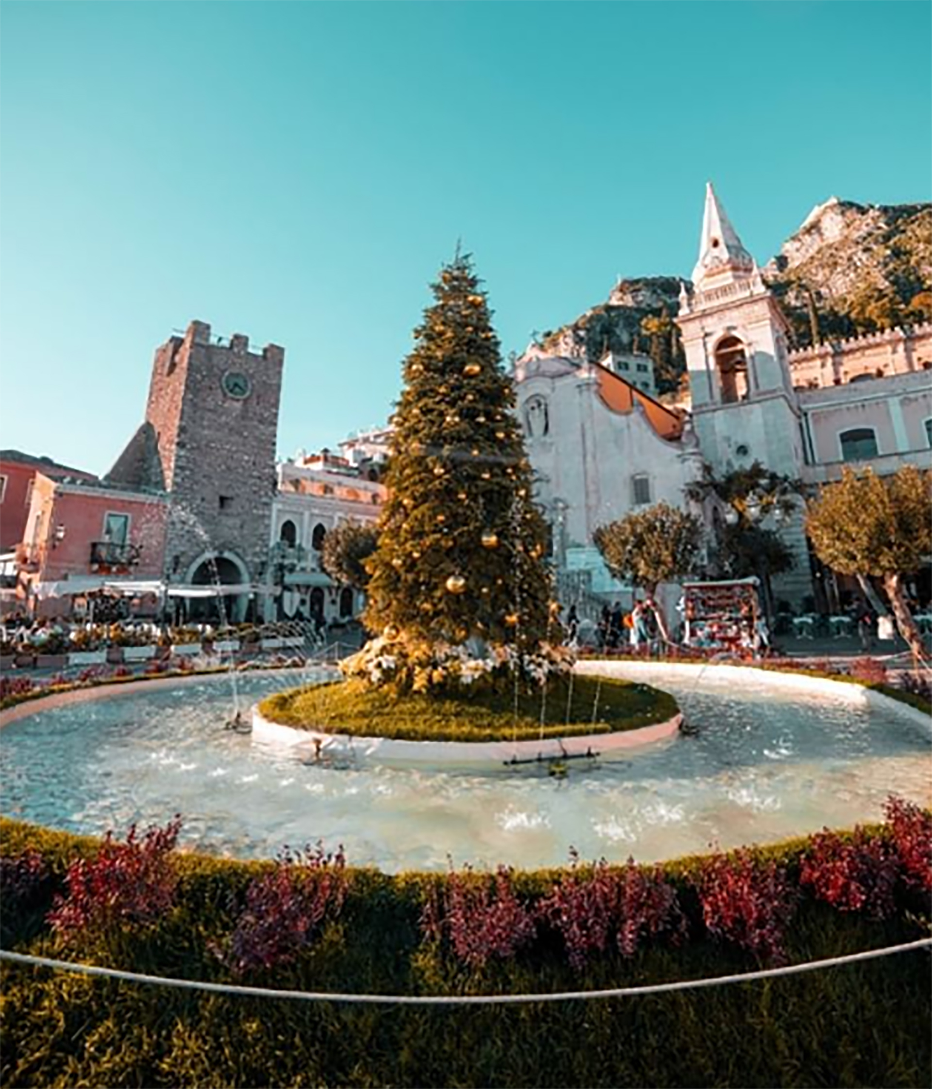 En Taormina prohibieron el ingreso de automóviles particulares (@mountainlabstudio)