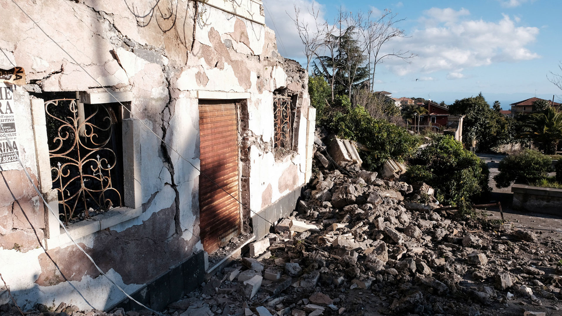 Muchas casas quedaron destruidas (AFP)