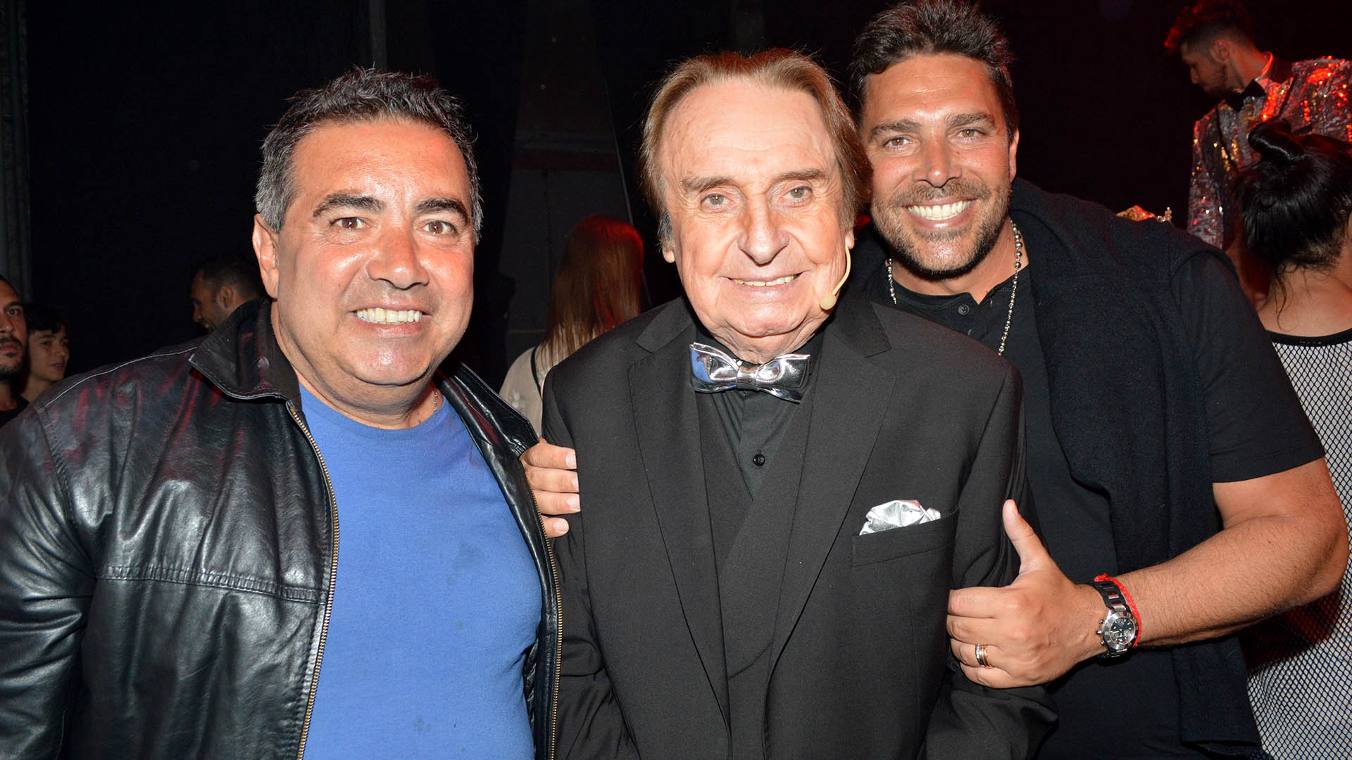 Diego Pérez, Santiago Bal y Matías Alé (Eduardo Aguada / Teleshow)