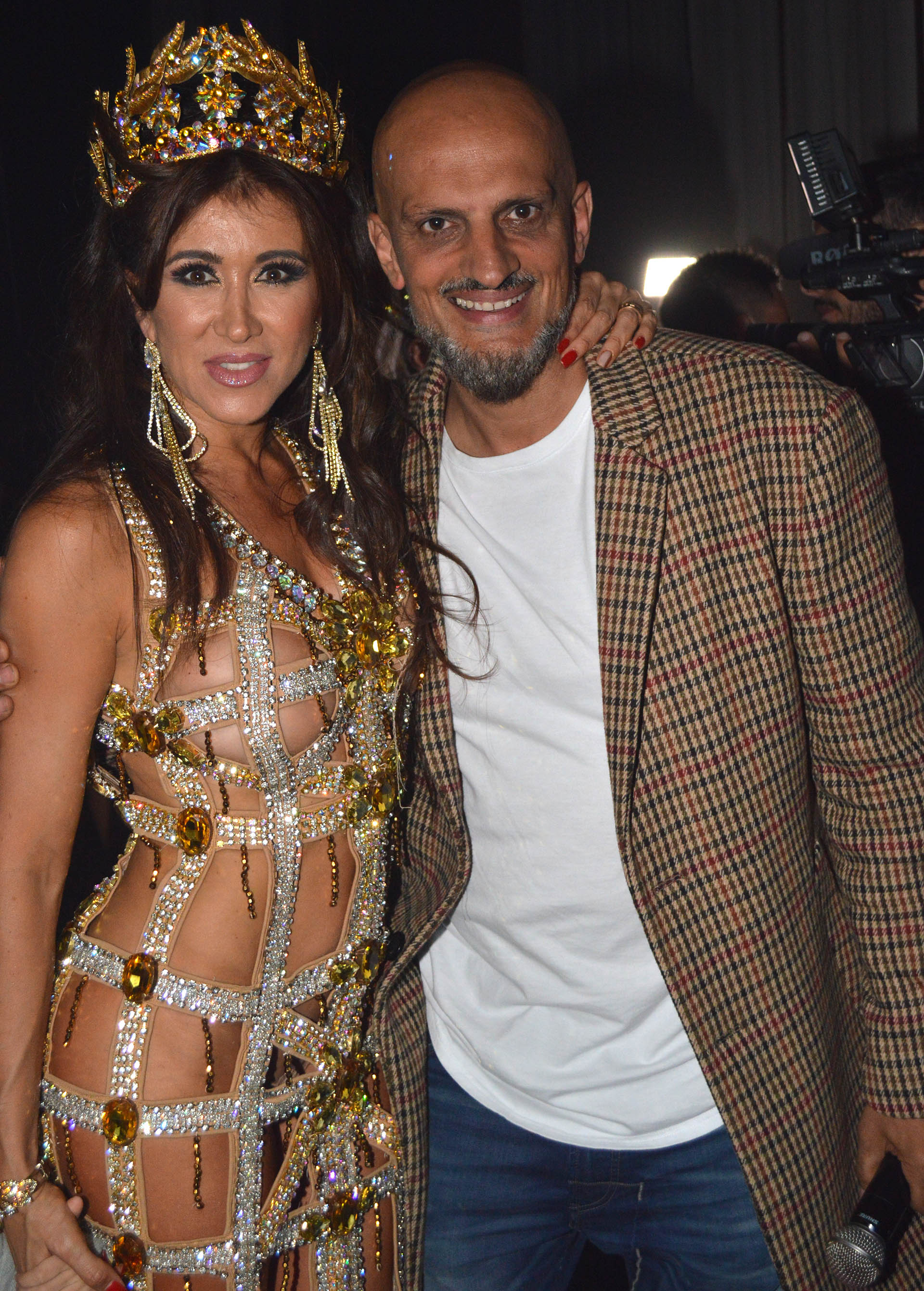 Valeria Archimó y su pareja Guillermo Marín