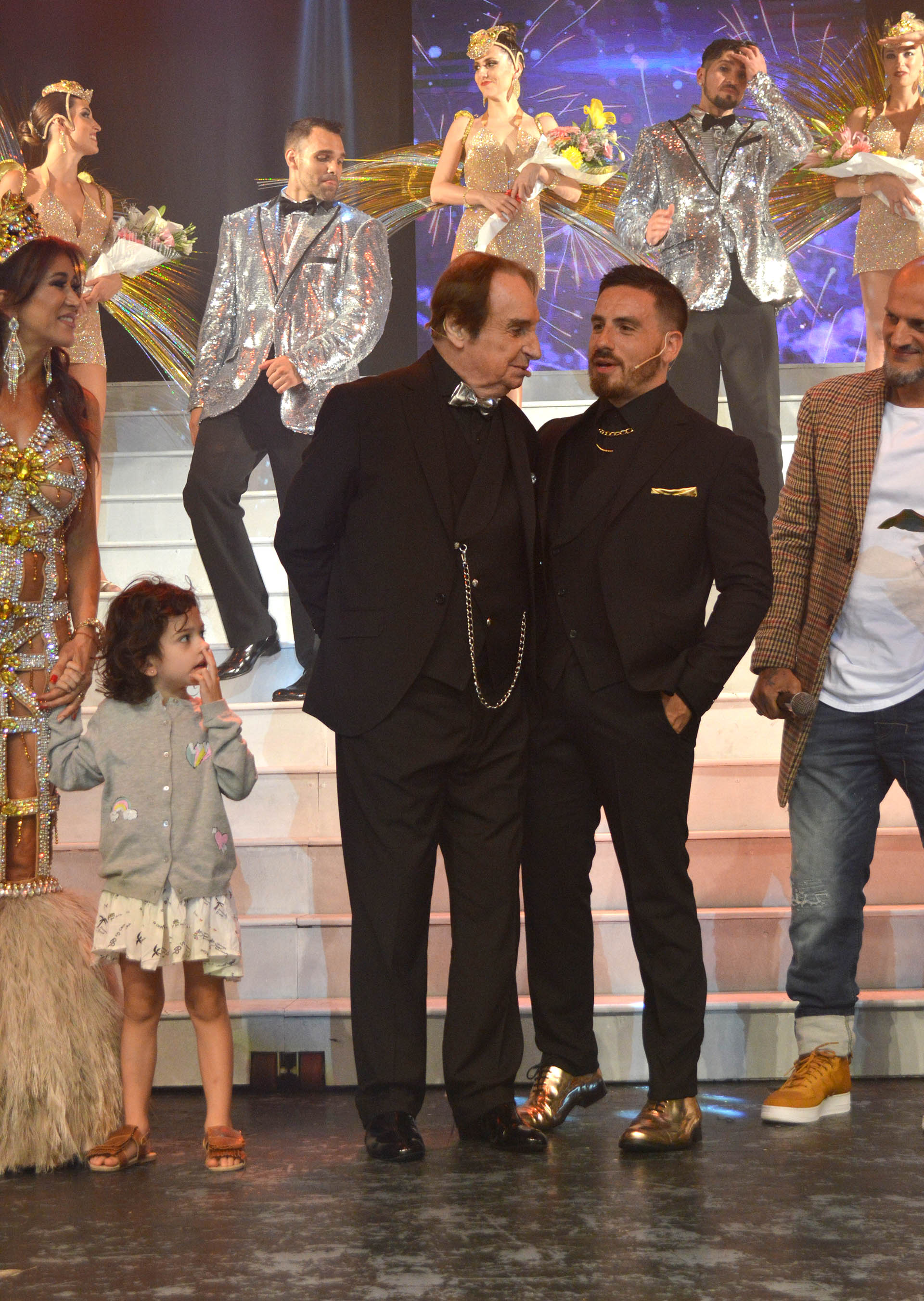 Fede cumplió su sueño de trabajar con sus padres en el teatro
