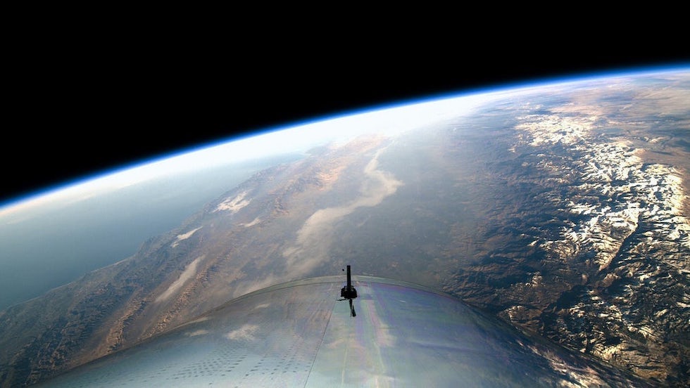 El primer vuelo espacial de Virgin Galactic el 13 de diciembre (Virgin Galactic)