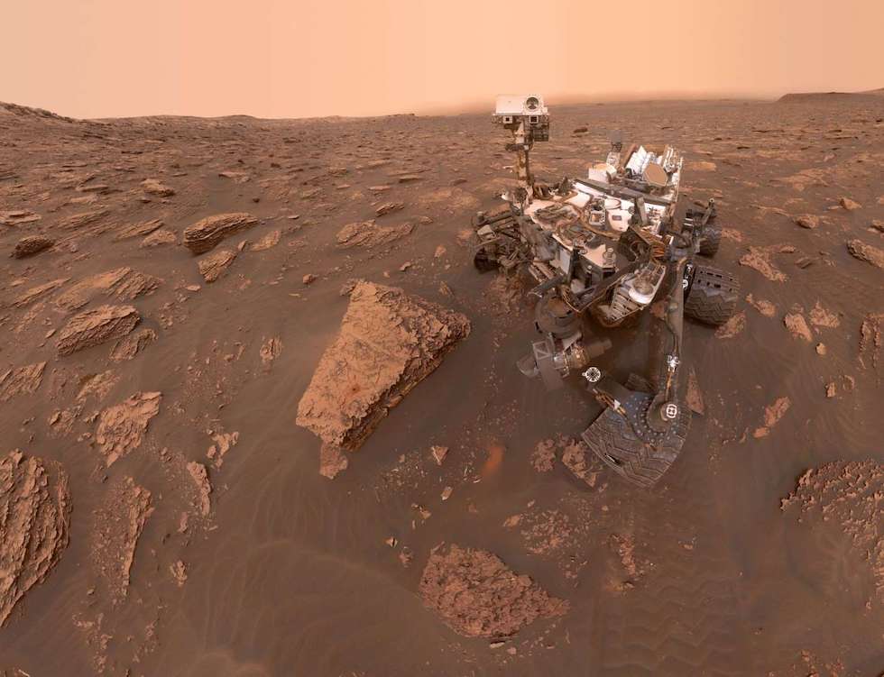 Una selfie del rover Curiosity de la NASA el 20 de junio (NASA/JPL)