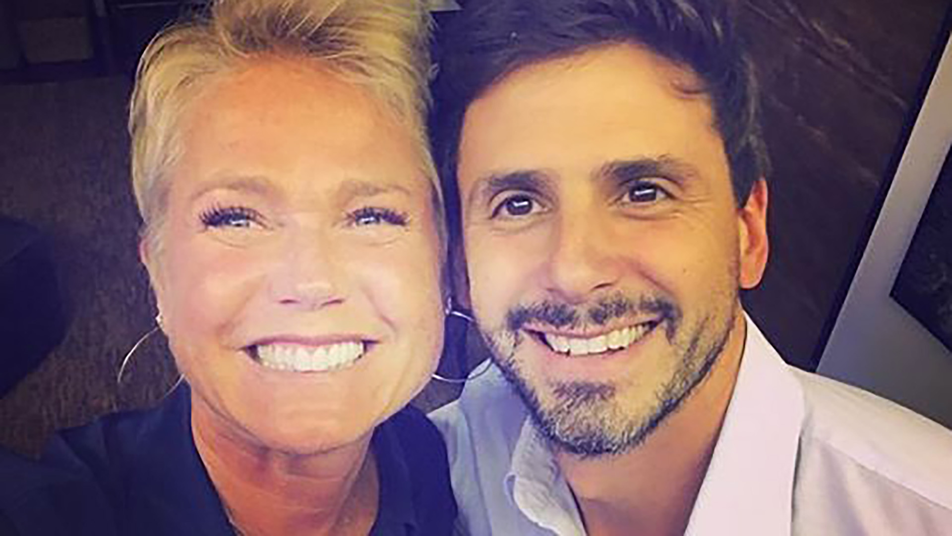 Dario Turovelzky junto a Xuxa