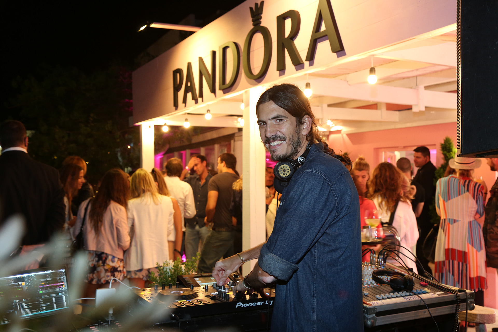 El DJ Panchi Grimaldi