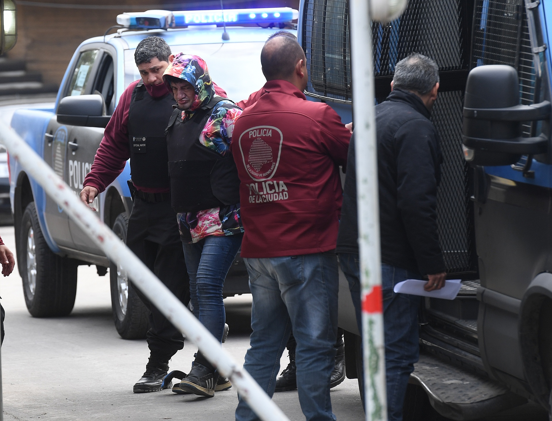 El cantante de rock “Pity” Álvarez detenido luego de asesinar a un hombre durante una discusión (Maxi Luna)