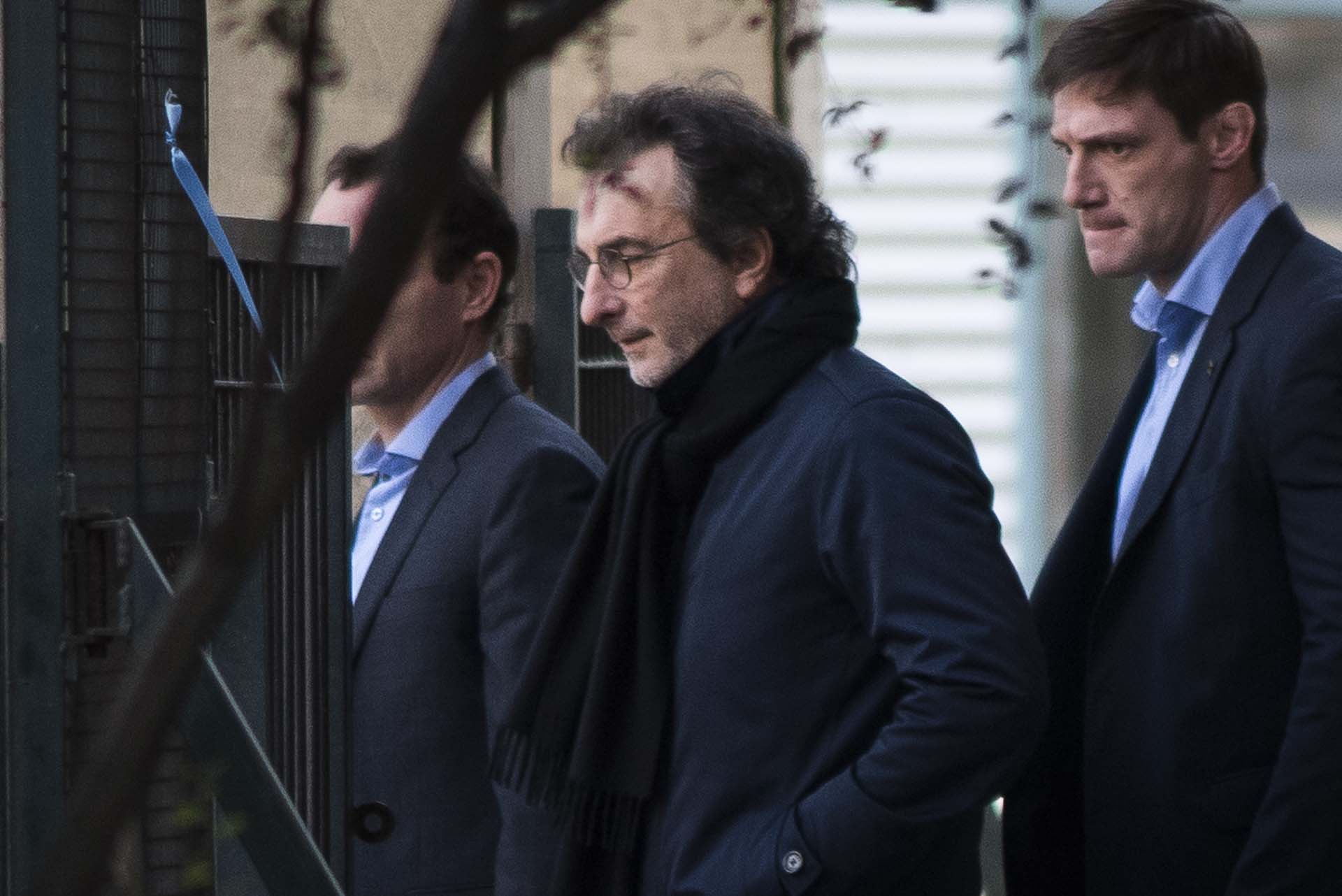 Angelo Calcaterra, ex dueño de IECSA y primo del presidente Mauricio Macri, luego de confesar en los tribunales de Comodoro Py, ante el juez federal Claudio Bonadio, haber pagado coimas al gobierno kirchnerista (Manuel Cortina)