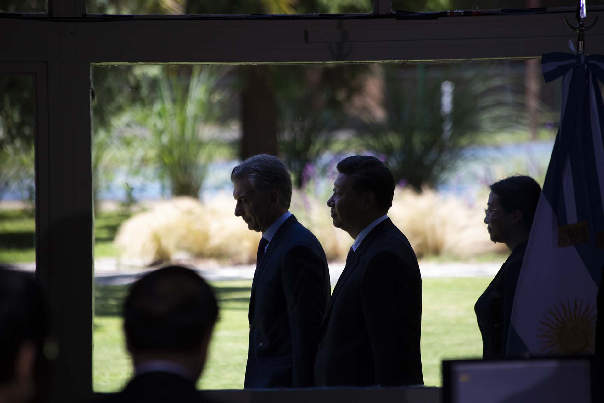 Cumbre entre los presidentes de Argentina y China, Mauricio Macri-Xi Jinping (Matías Baglietto)