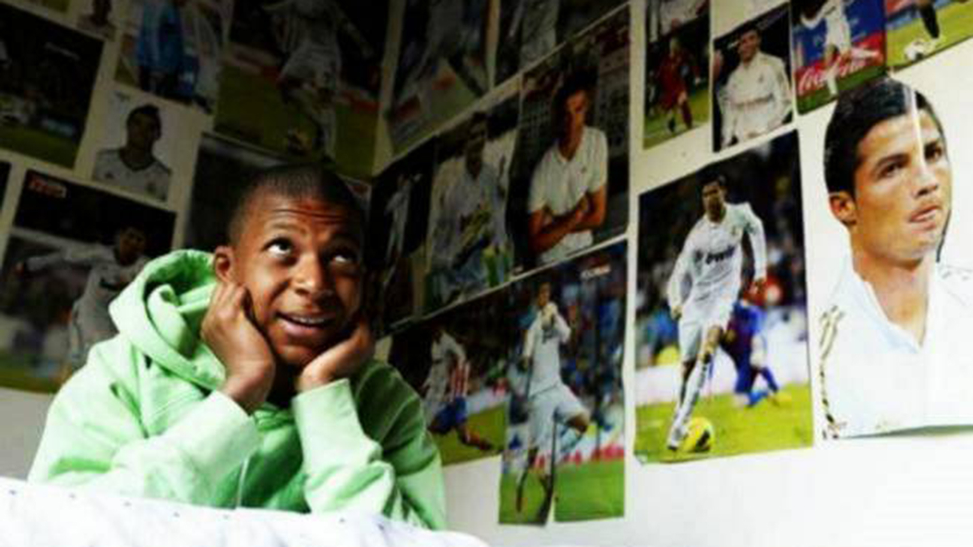 Kylian Mbappé tiene a Cristiano Ronaldo como ídolo