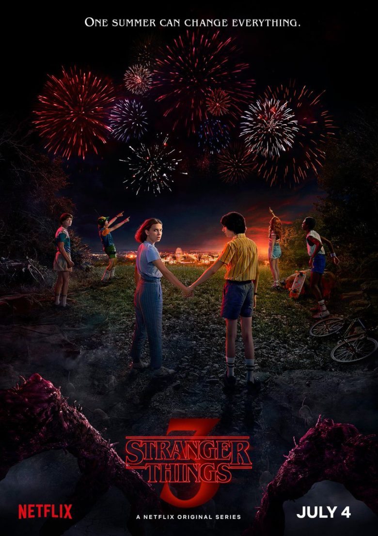 Además de la fecha de estreno y el teaser, Netflix también compartió el cartel oficial de la tercera entrega (Foto: Twitter Stranger_Things)