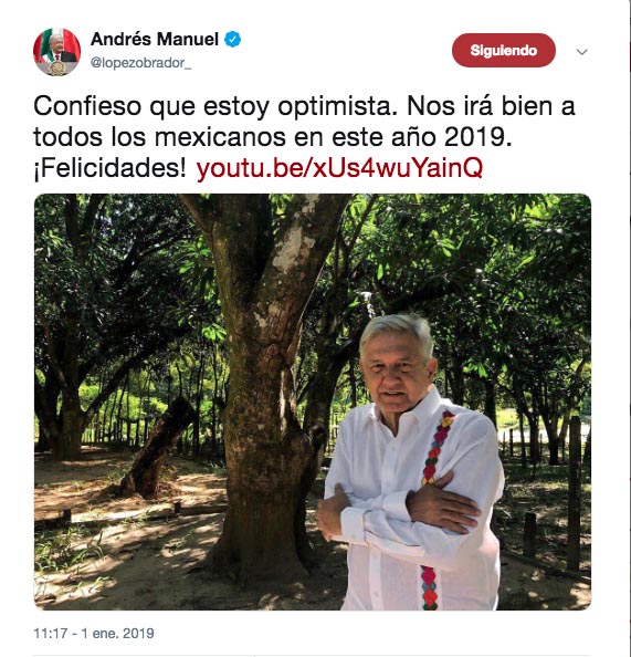 En un video de más de 13 minutos el presidente López Obrador enumera los avances de su gobierno (Foto: Twitter @lopezobrador_)