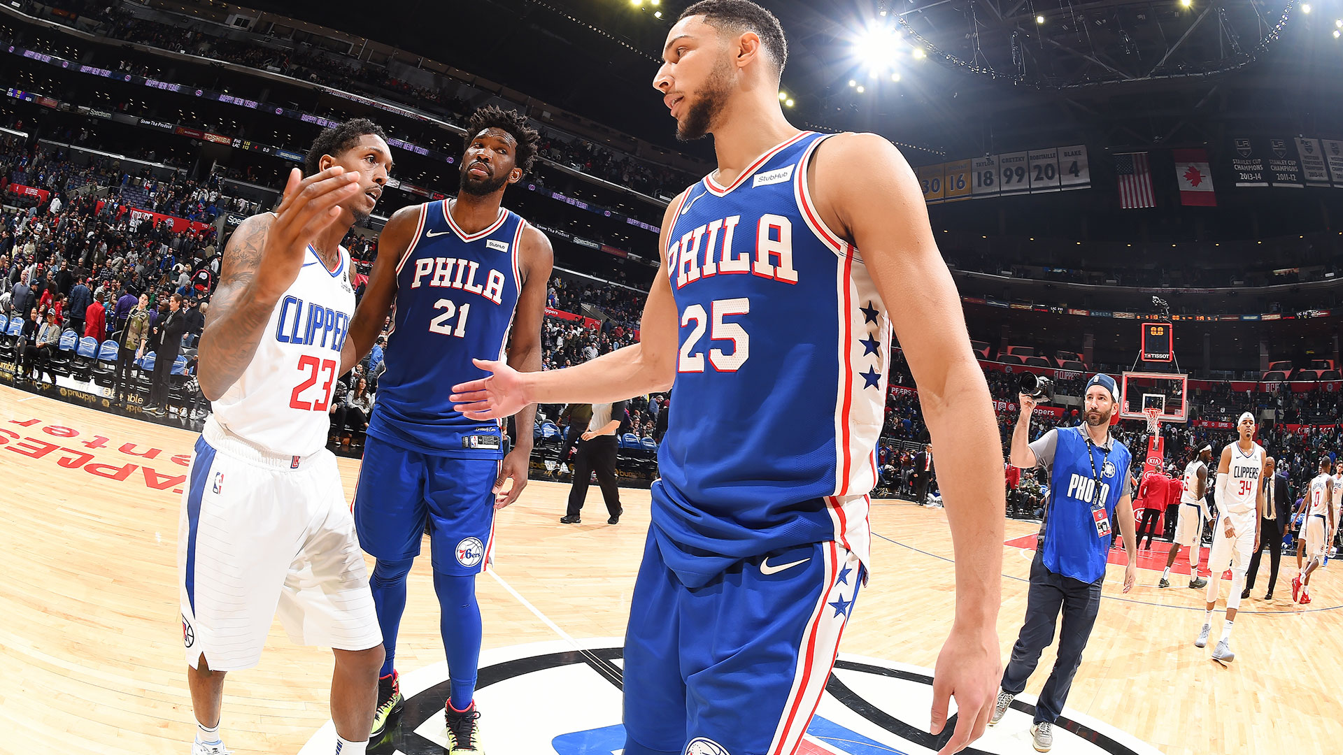 Philadelphia 76ers se impuso por 119 a 113 ante Los Angeles Clippers (AFP)