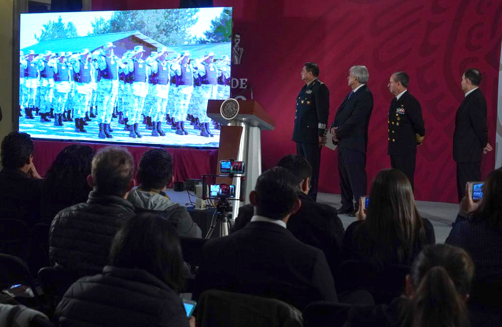AMLO presentó su proyecto durante sus primeros días como presidente. (Foto: Presidencia de México)