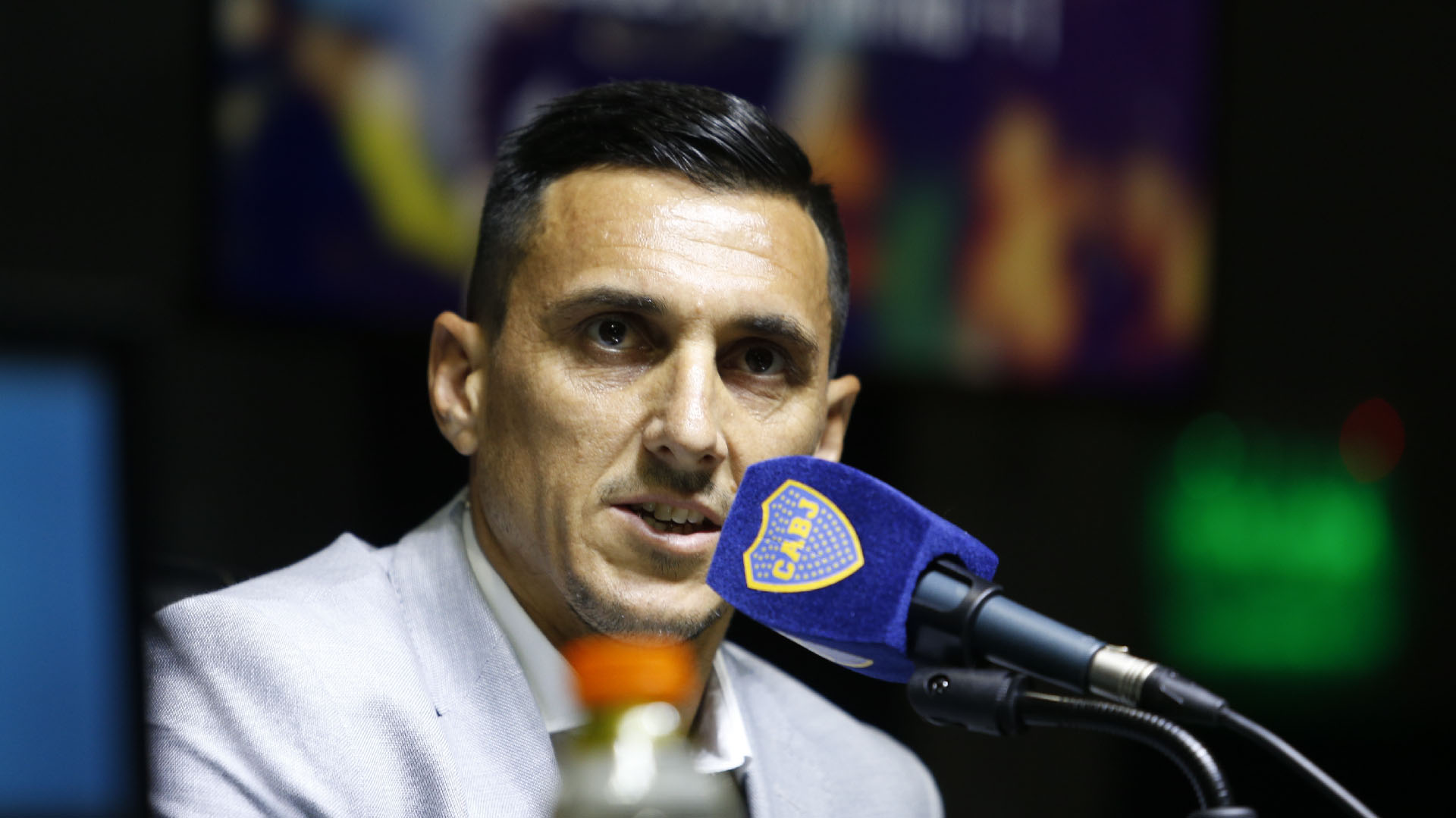 Nicolás Burdisso, director deportivo de Boca (Foto: Nicolás Aboaf)