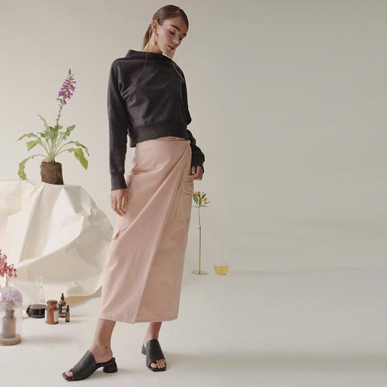 Predominan las prendas sin estampas