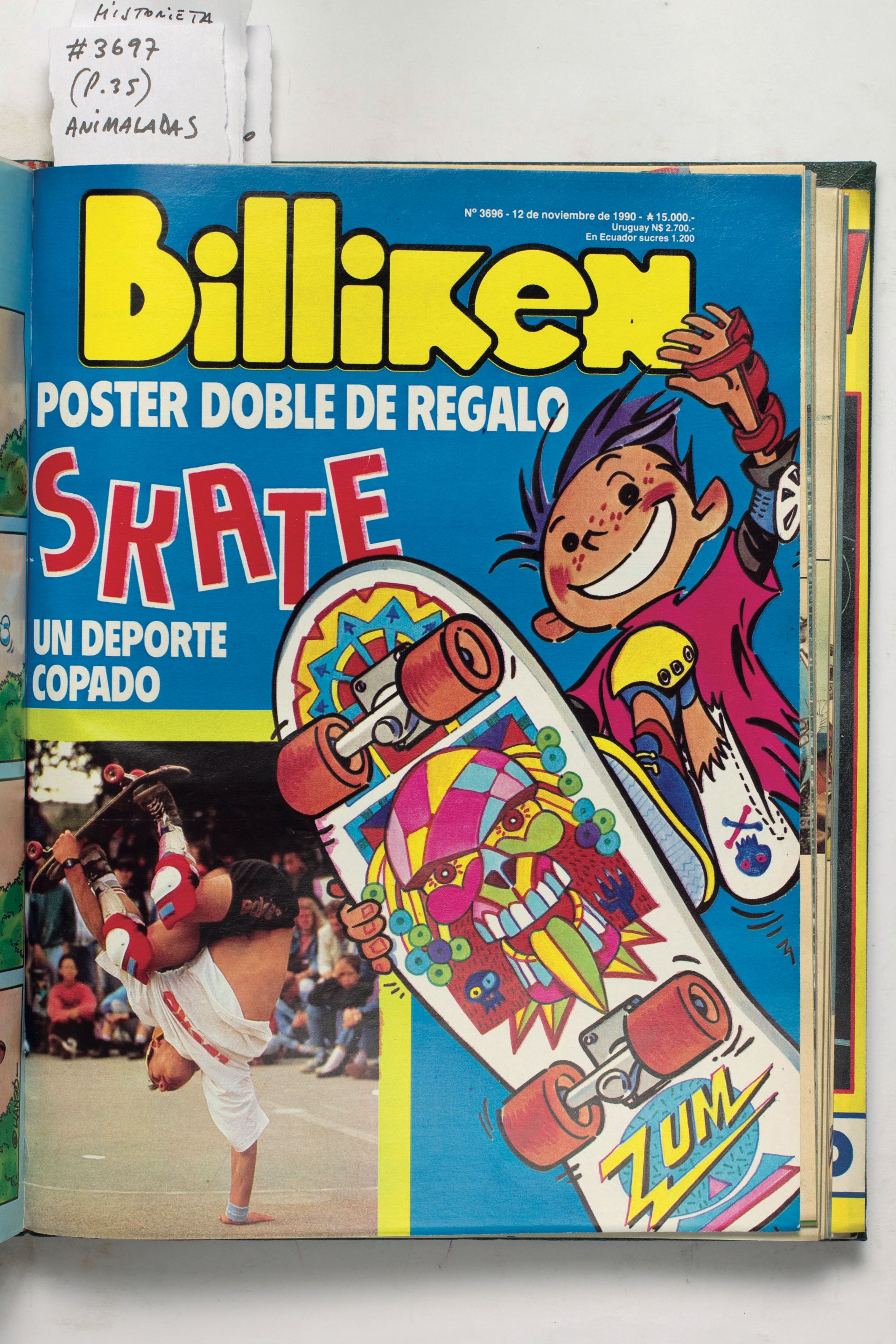 También se reflejó el furor del skate y otros deportes acompañando las modas y el crecimiento.