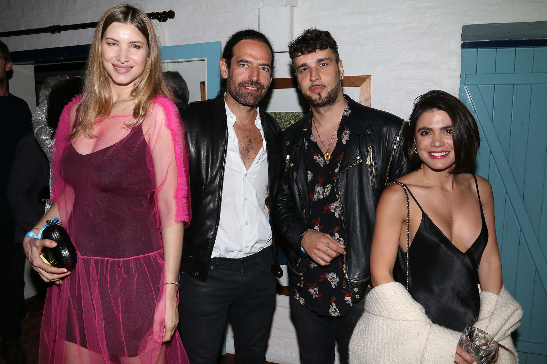 Soledad Ainesa, Diego Finkelstein, Dante Spinetta y Carolina Levi