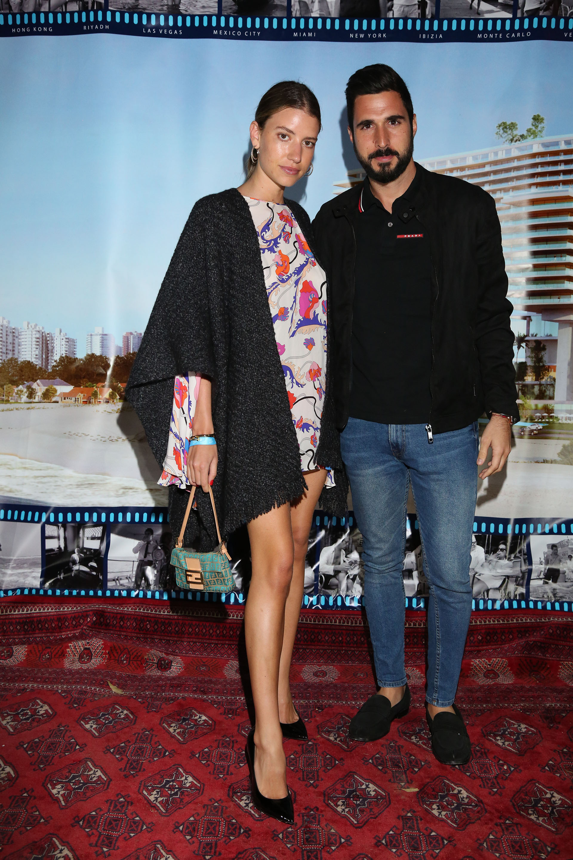 Angie Landaburu y Tomás Eurnekian
