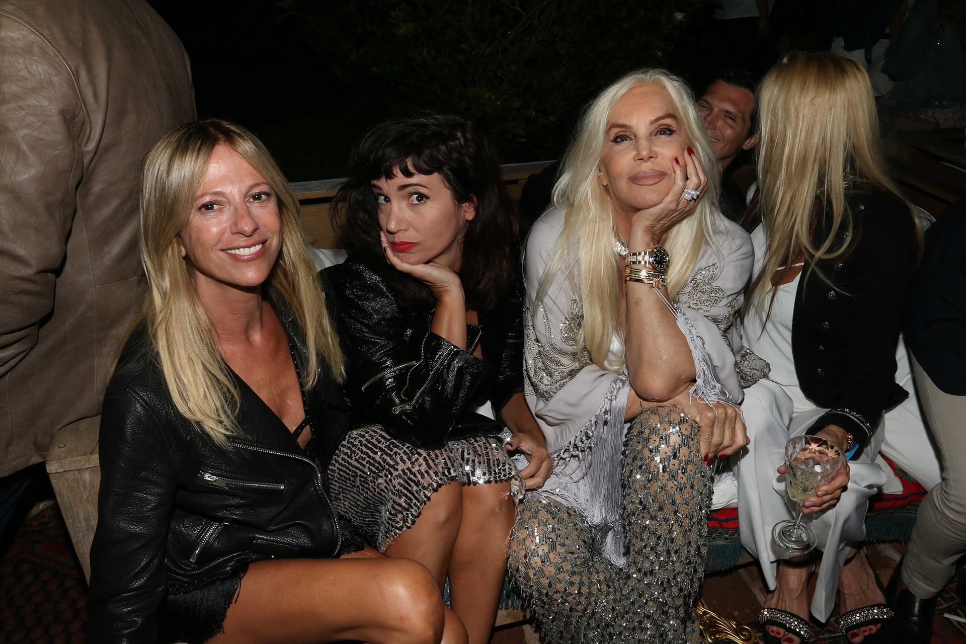 Claudia Fontán, Griselda Siciliani y Susana Giménez