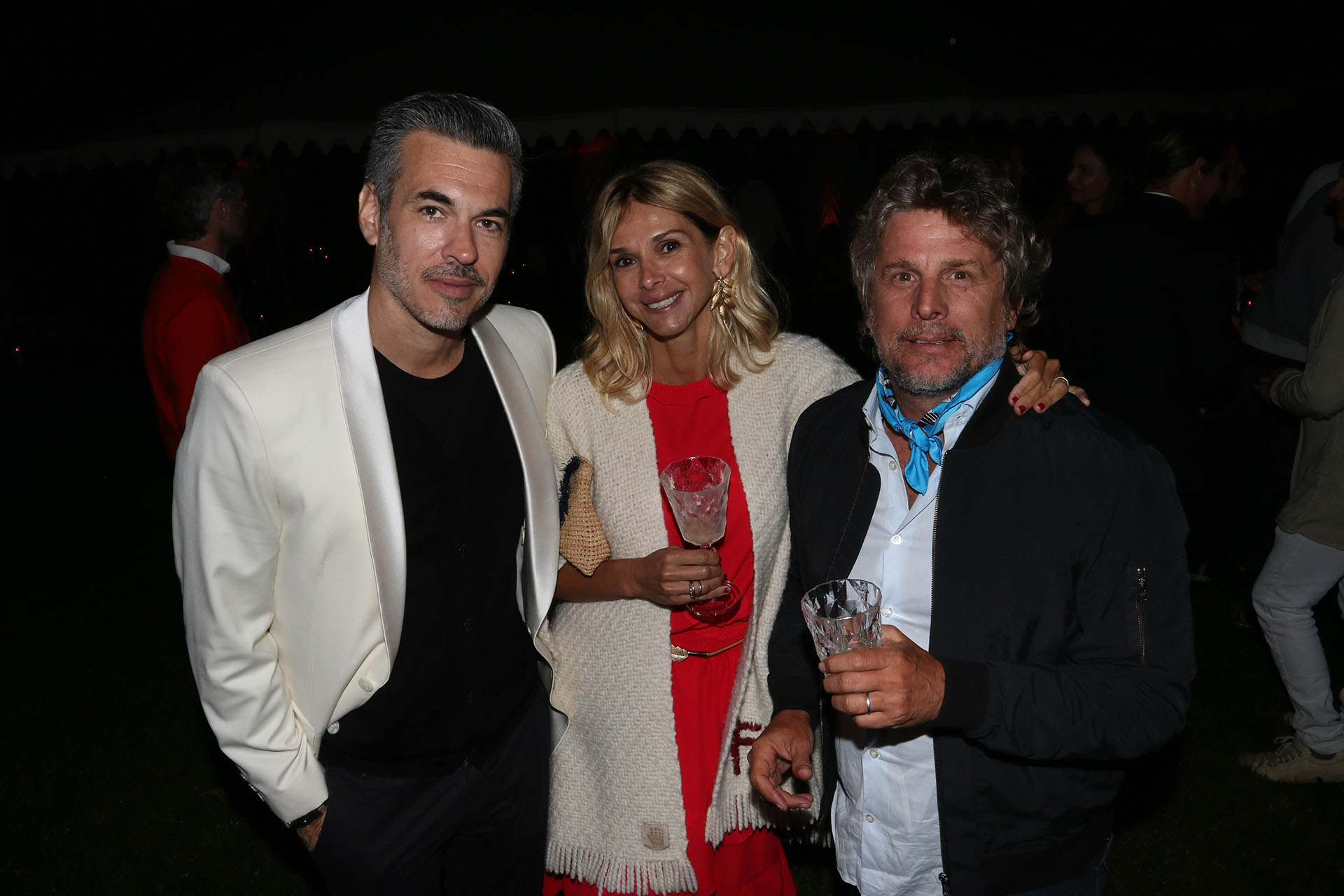 Juan Pons, Vicky Fariña y Pappo Rocca