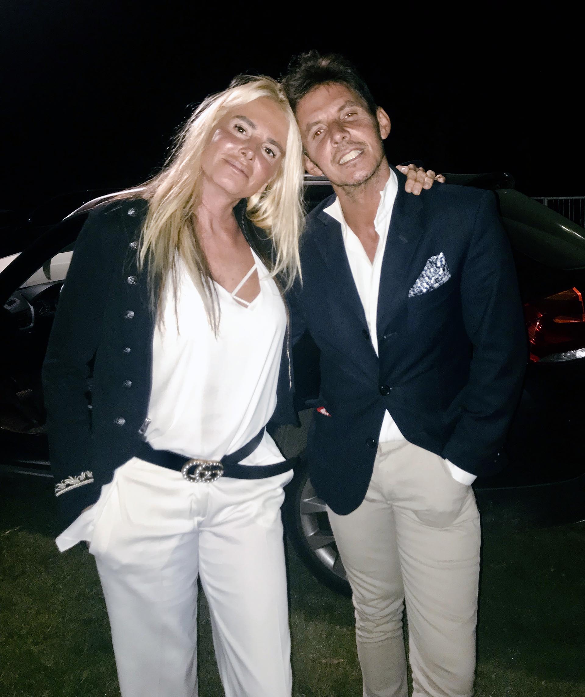 Mercedes Sarrabayrouse y Gerard Confalonieri