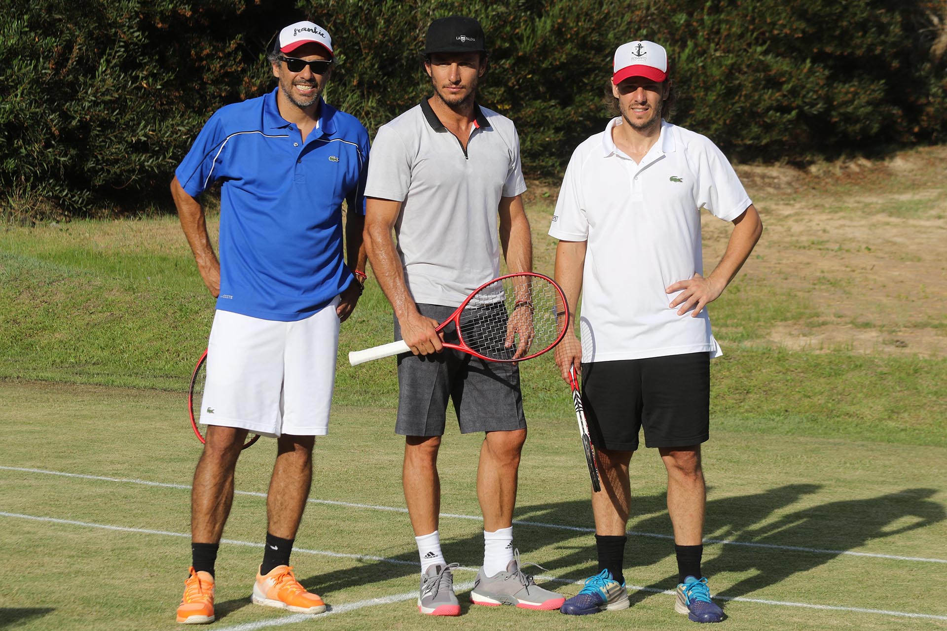 Mariano Zabaleta, Juan “Pico” Mónaco y Gastón Gaudio