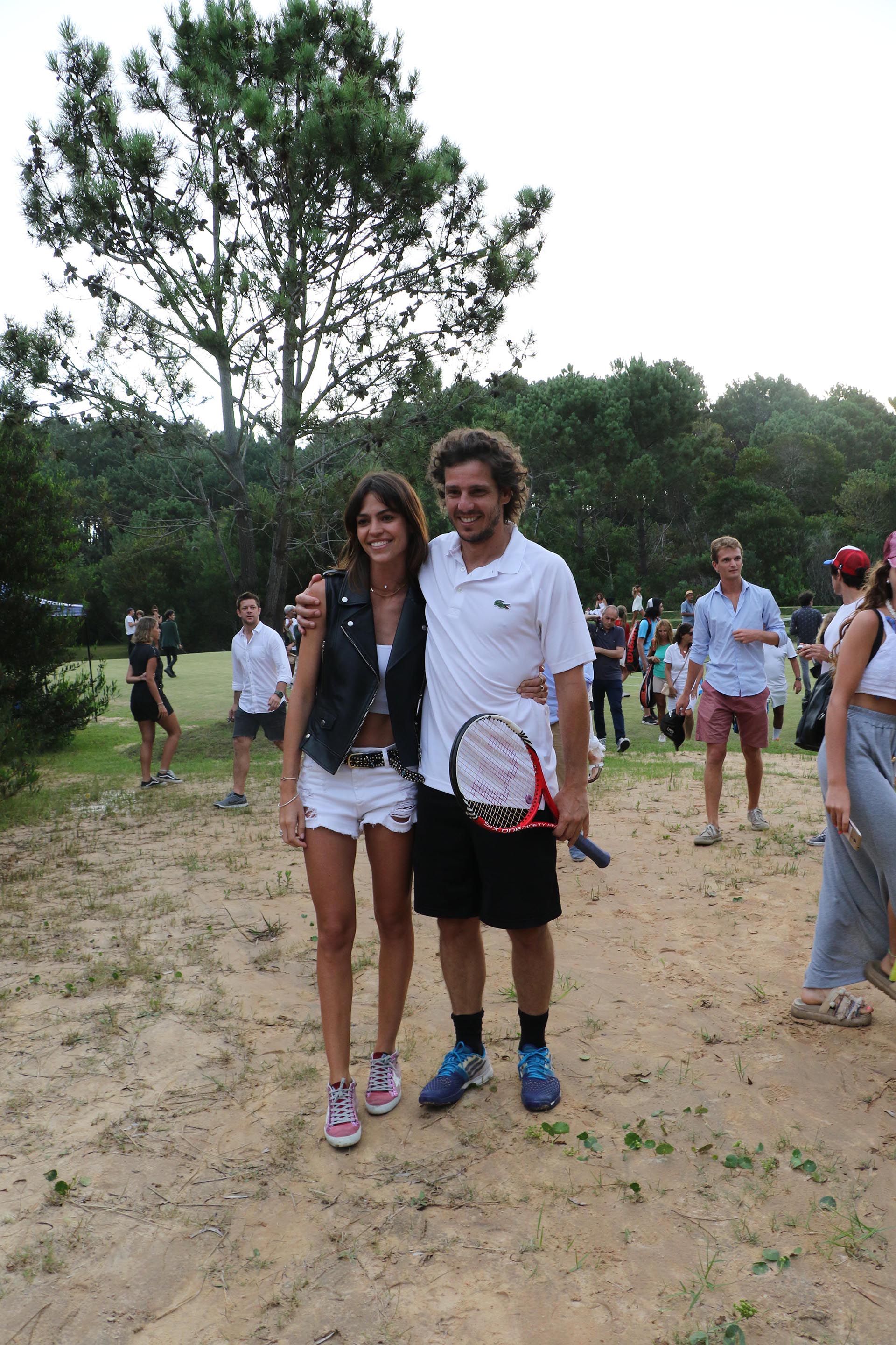 Gastón Gaudio y su novia Elena Ayerza