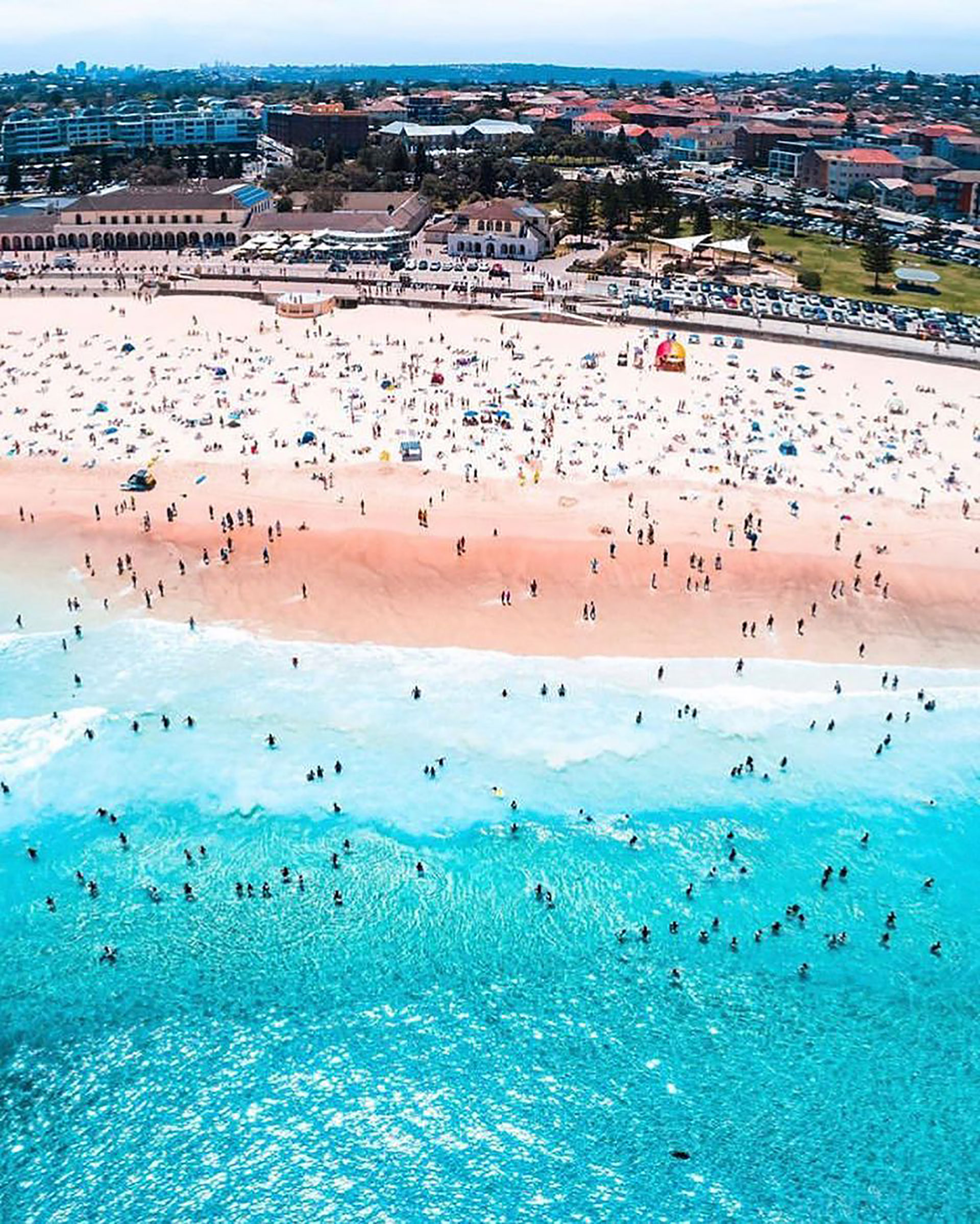 La playa Bondi, es el paraíso para los amantes del surf (Foto: Instagram / visitbondibeach)