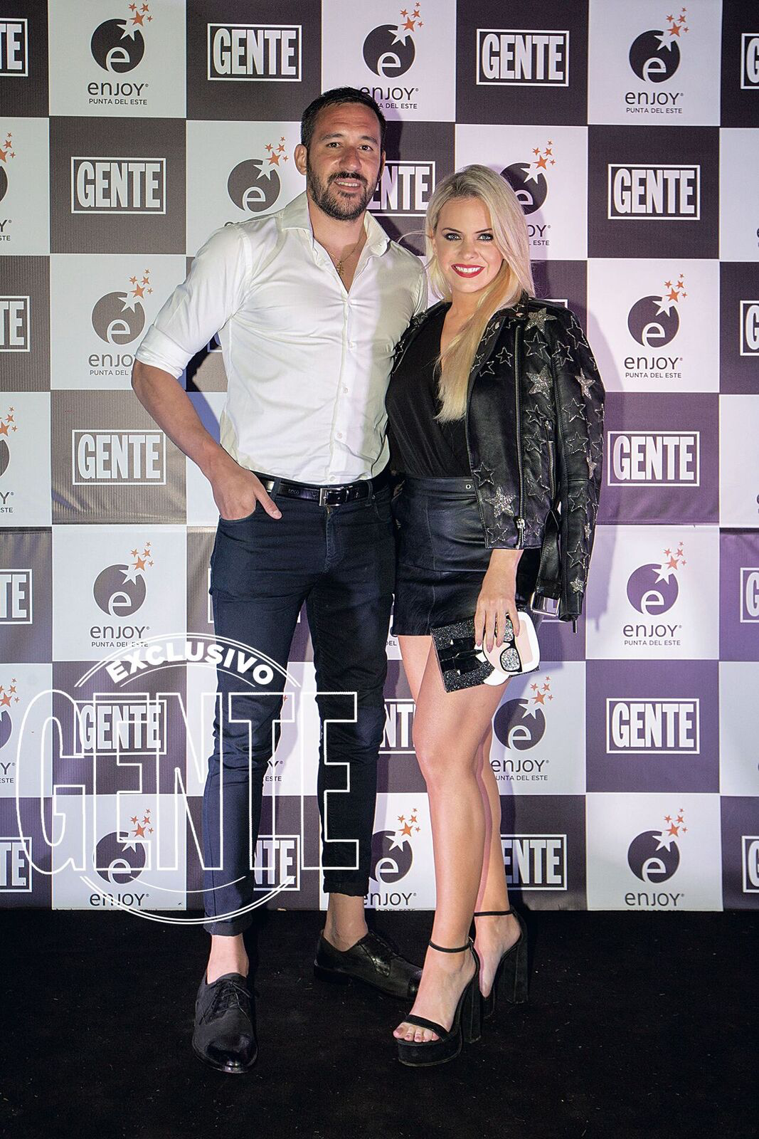 Jonás Gutierrez y Alejandra Maglietti.