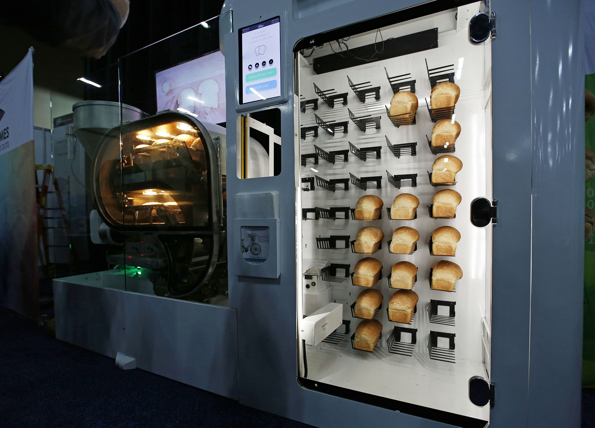 Breadbot, el robot panadero.
