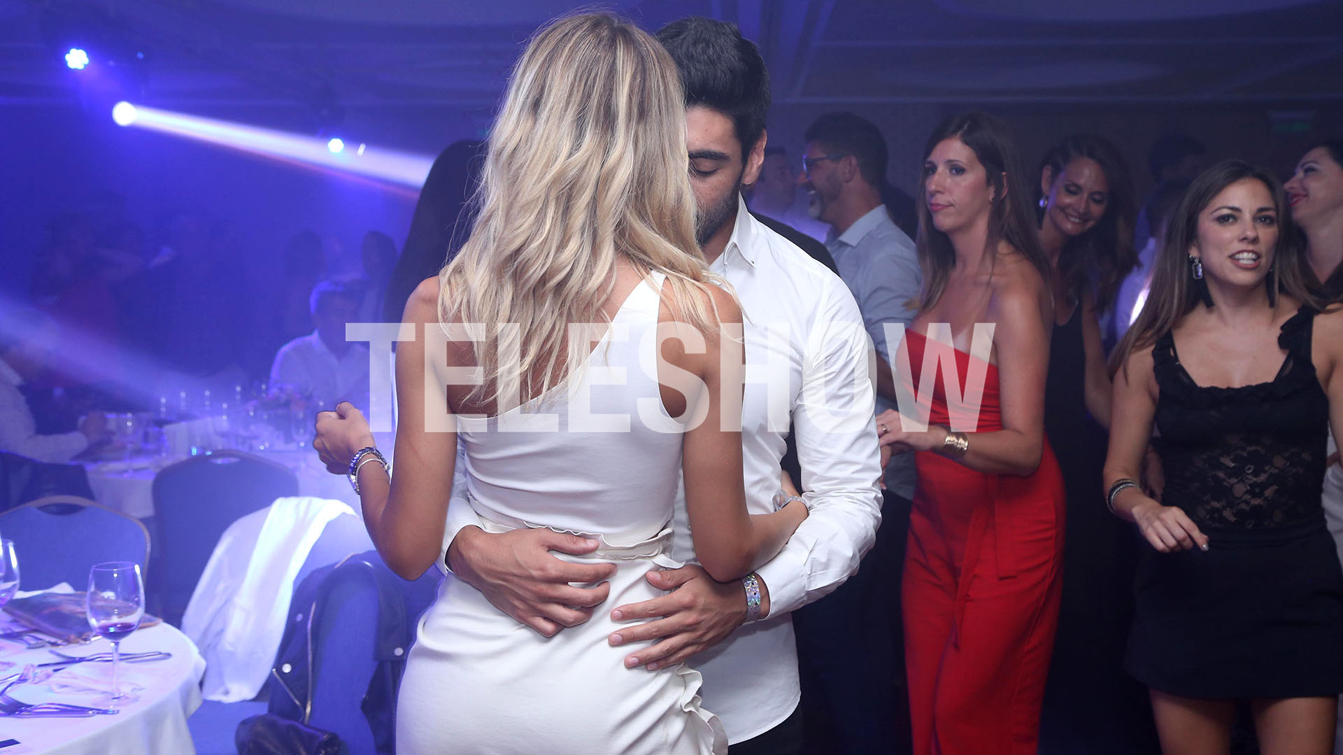Eva y Facundo se llevaron todas las miradas en la pista (Foto: Sergio Lapietra)