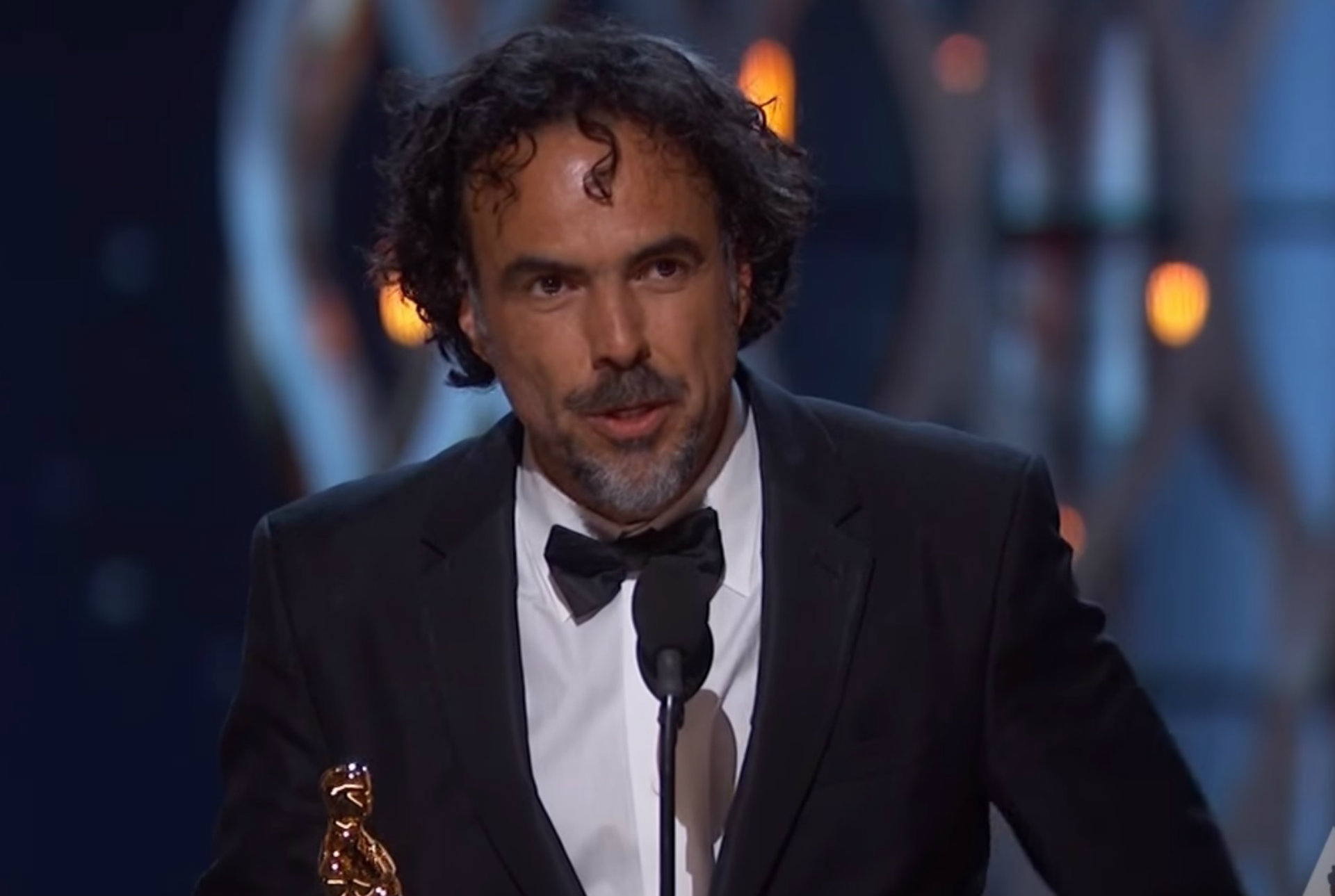 Iñarritu ganó el Oscar de Dirección por Birdman, pero no el Globo de Oro (YouTube)