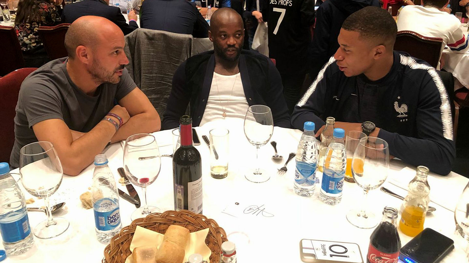 Luis Ferrer forjó una muy buena relación con Kylian Mbappé