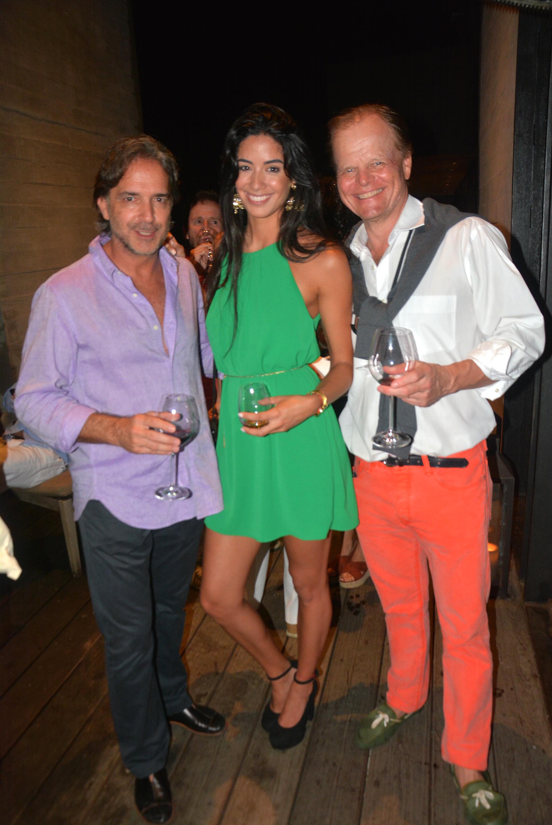 Gonzalo Pulit, Guada Elliot y Cristhian Lagard