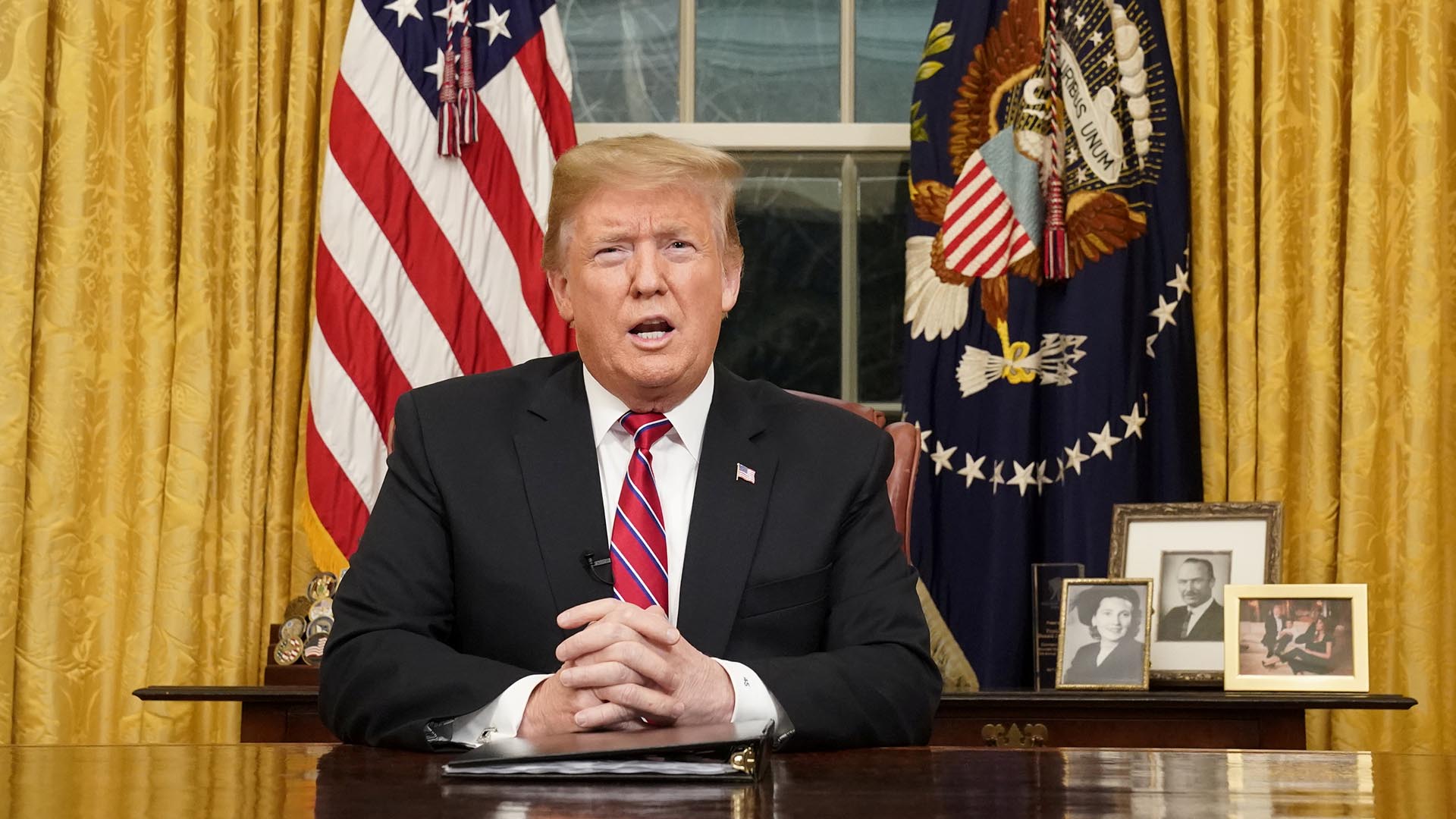 Donald Trump, presidente de EEUU (REUTERS/Carlos Barria/Pool)