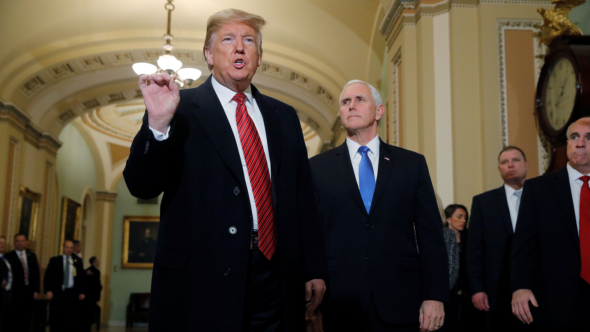 Donald Trump expresó que se vive una crisis de seguridad en la frontera. (Reuters)
