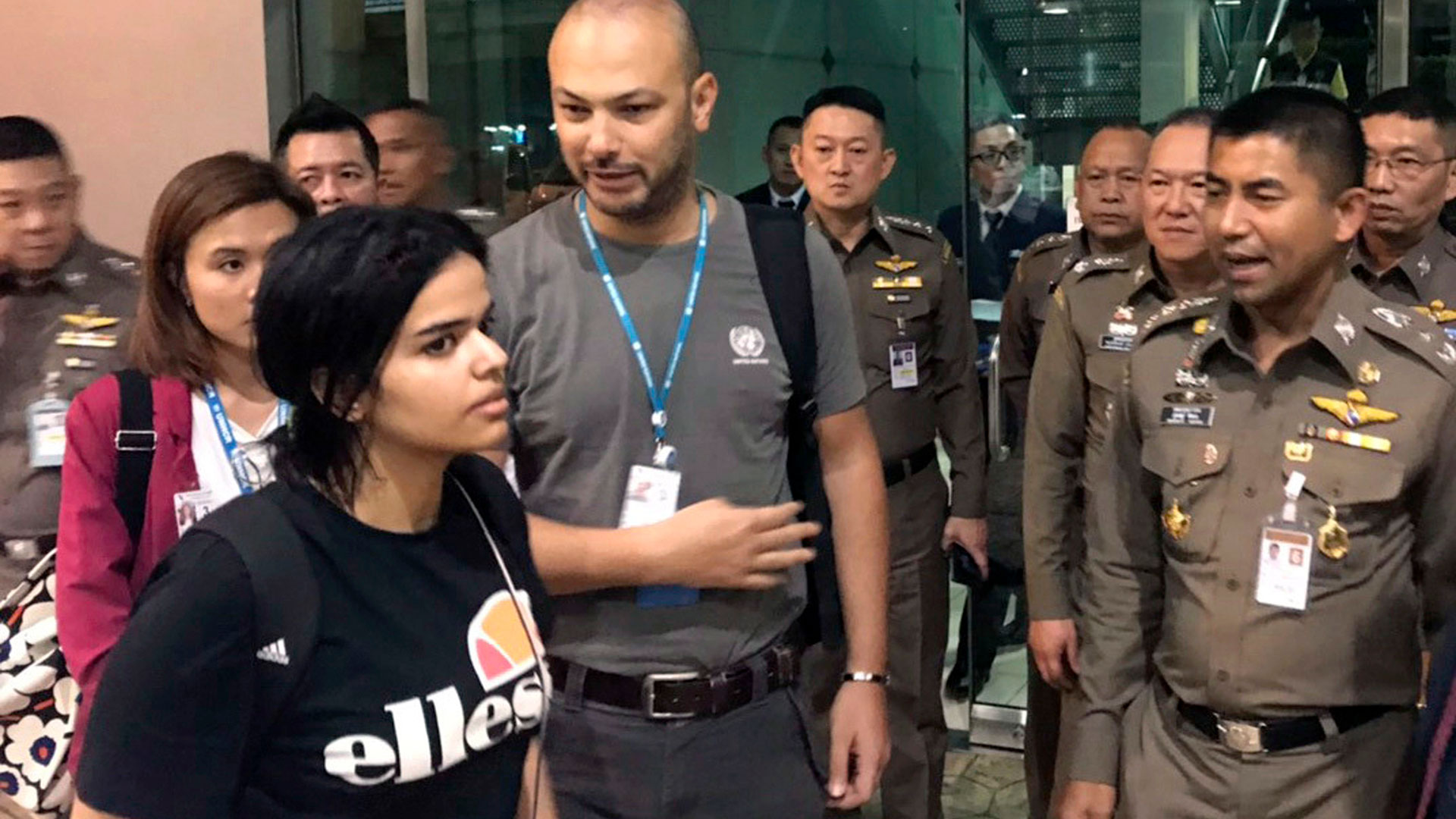 Rahaf Mohamed al Qunun (AP)