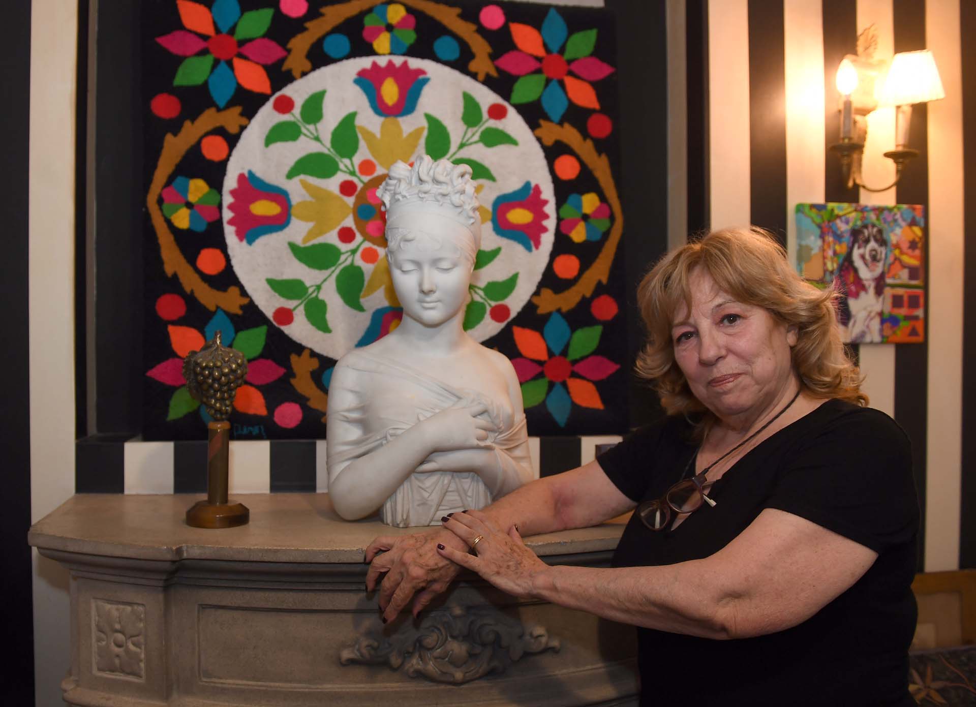 Norma López Rega retratada por Infobae(Foto: Maximiliano Luna)
