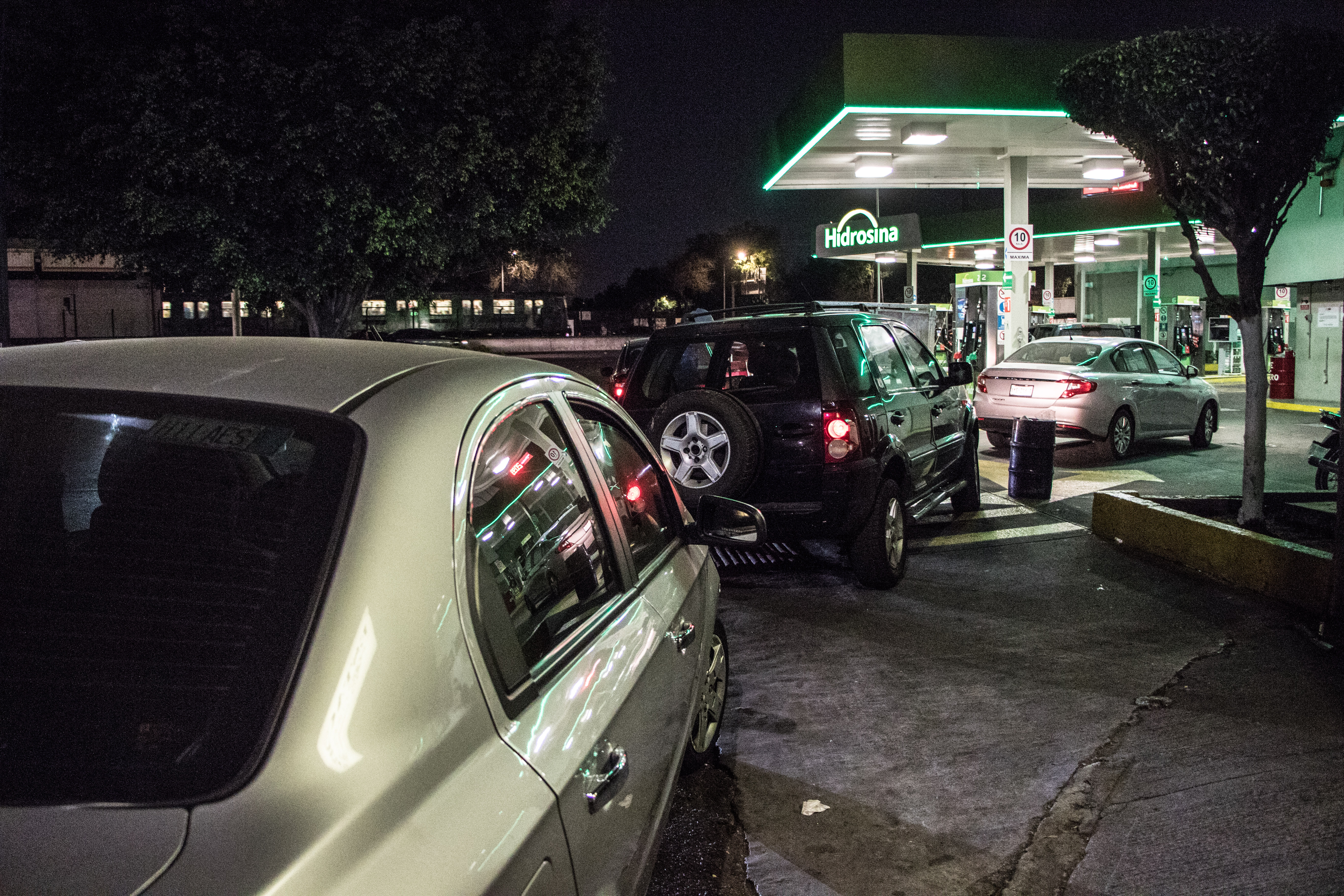 Desabasto de gasolina en la Ciudad de México