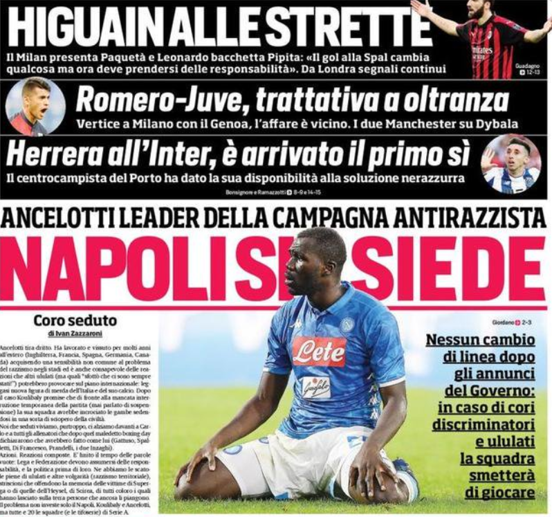 (Foto: Portada Corierre dello Sport)